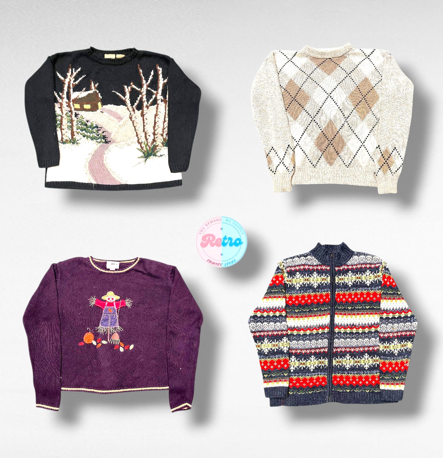 Vintage-Inspired Y2K Sweater Drop (R)