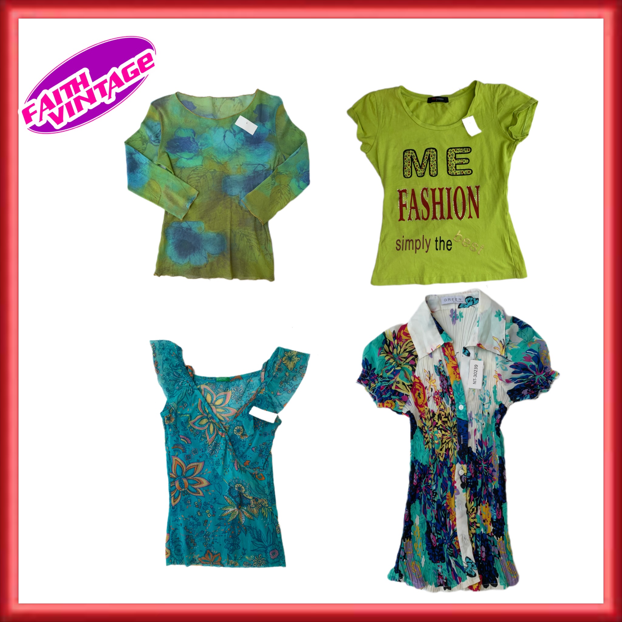 Fashion Fusion Tops & Dresses mix (FV-123)