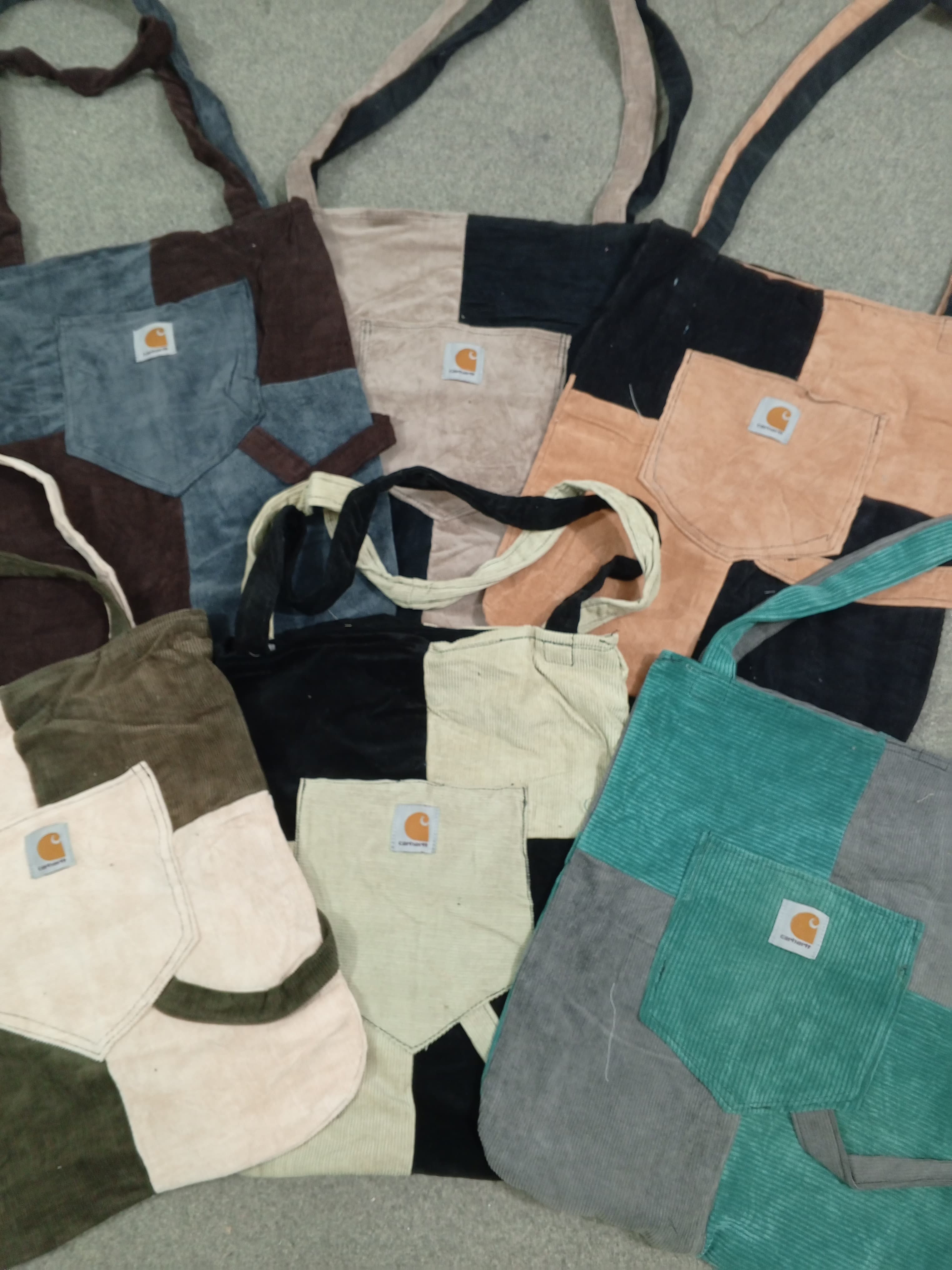 HD1170 Upcycled Carhartt Tote Bags