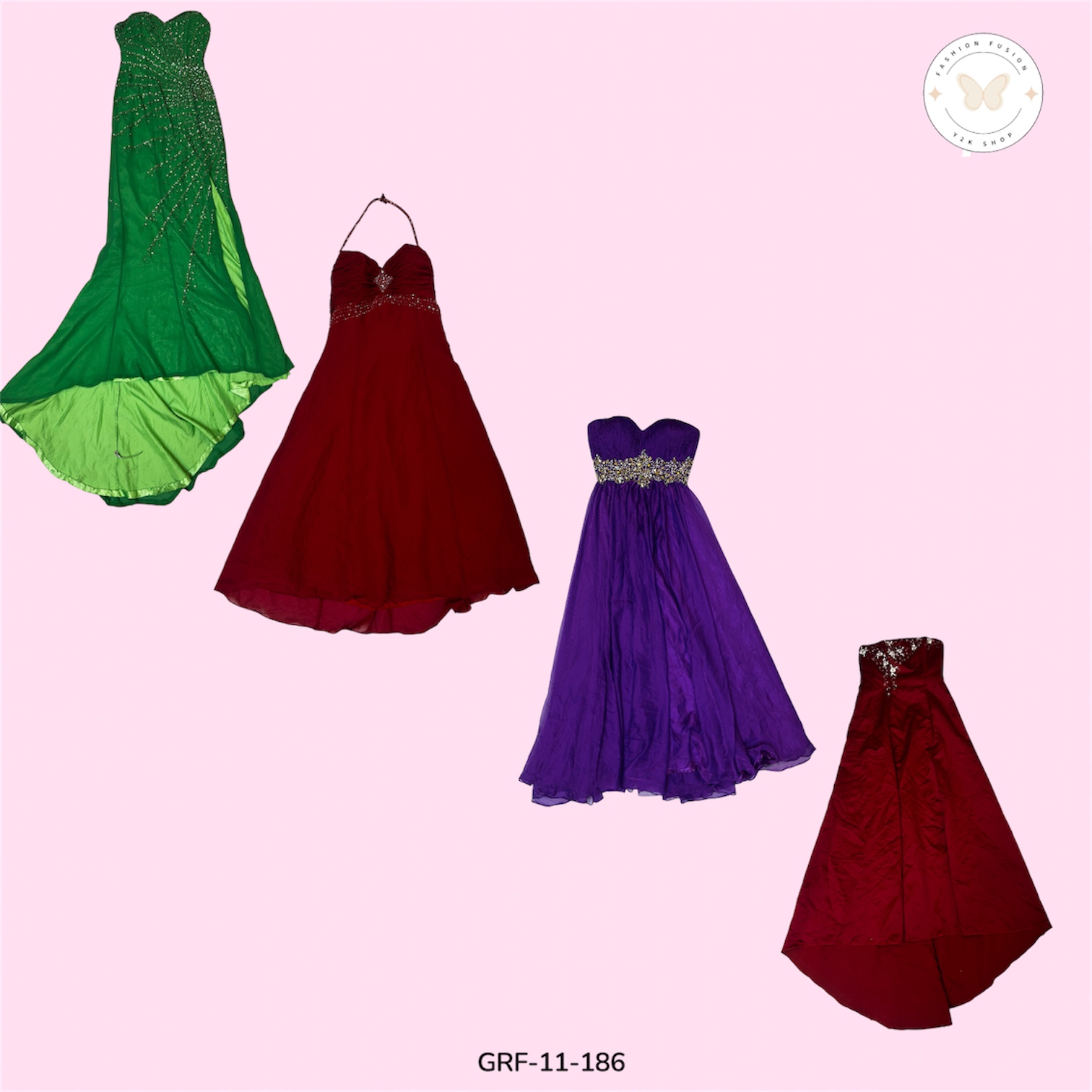 Bodycon Evening Dress – Flattering Party Style (GRF-11-186)