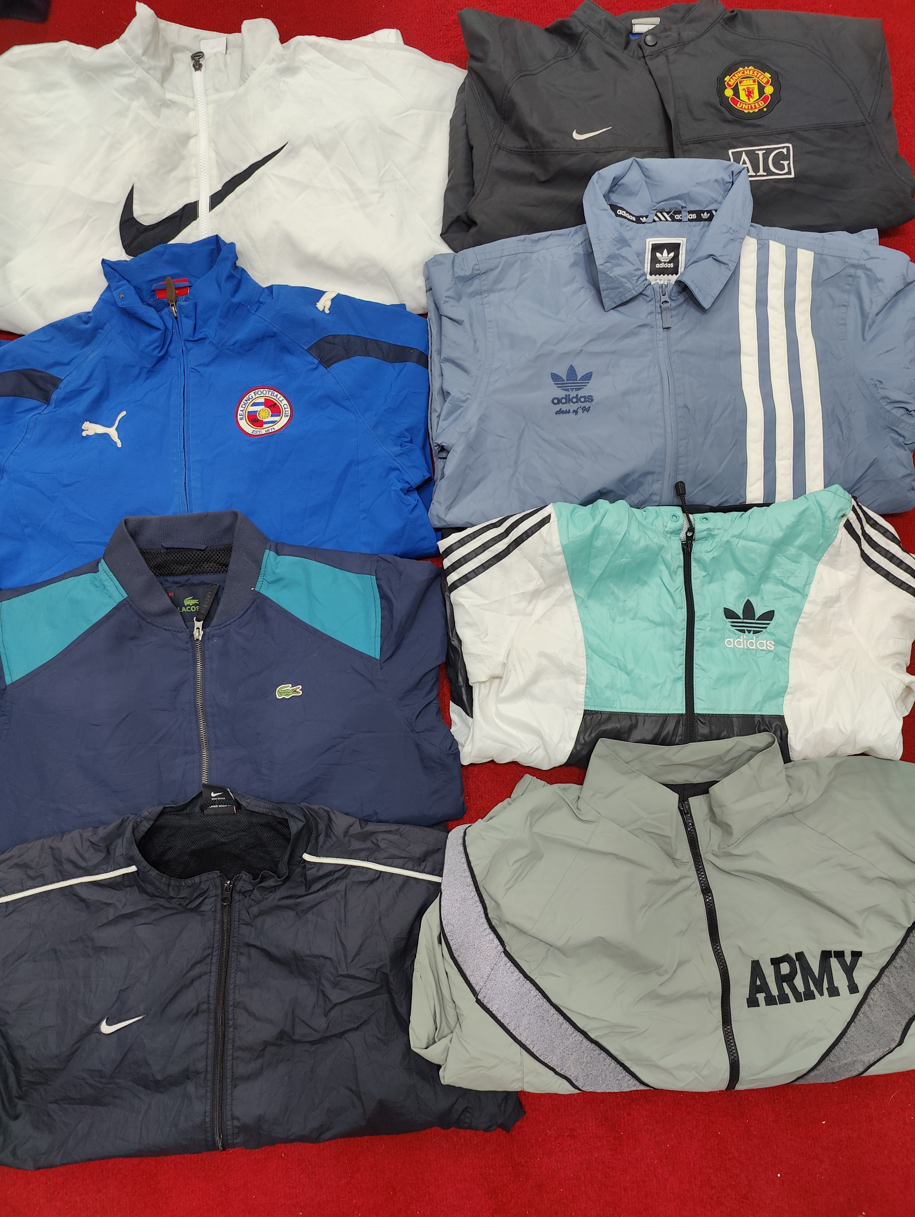 「プレミアムミックス ビンテージ90年代ウインドブレーカー」