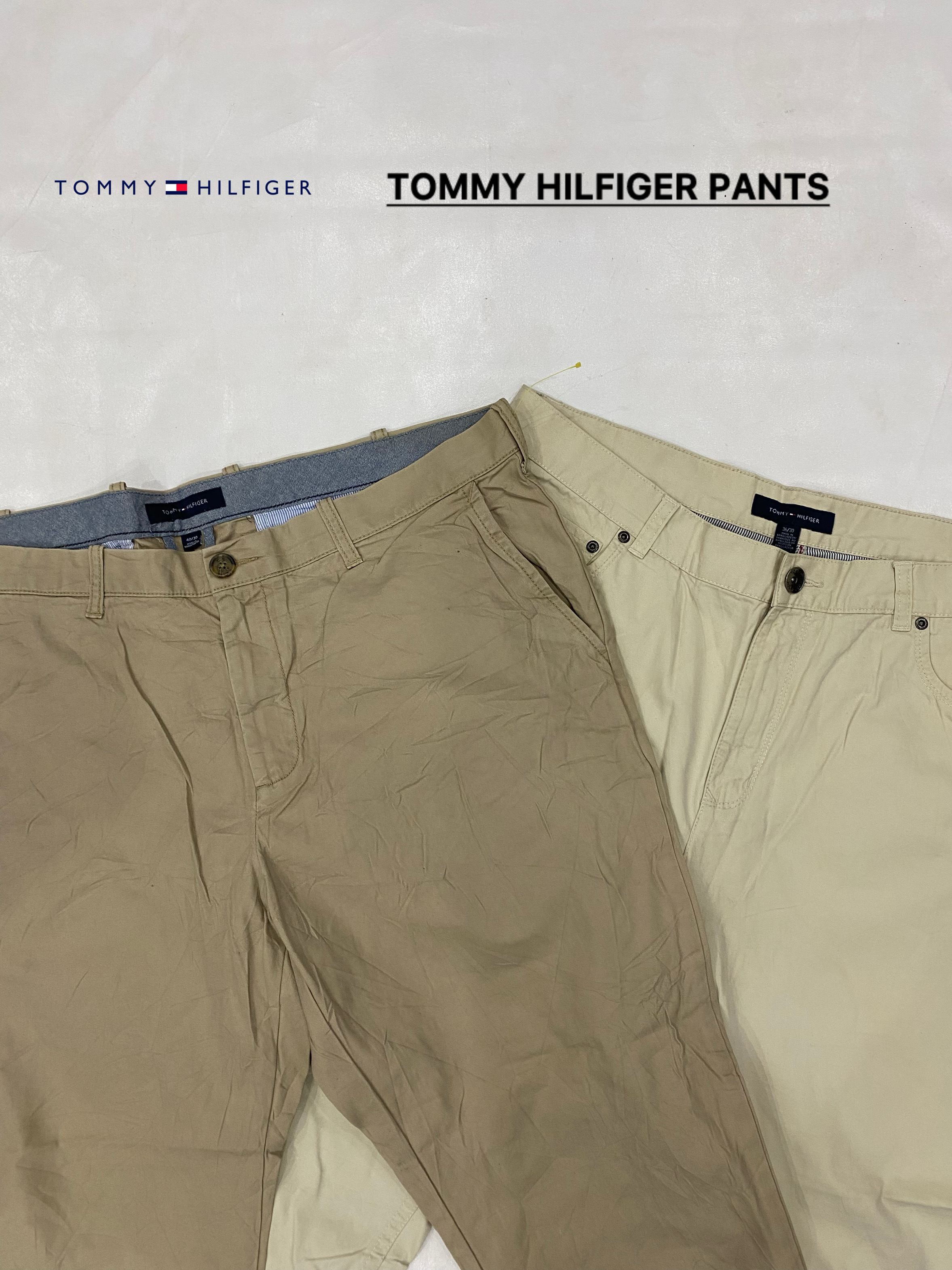 Jeans et pantalons Tommy Hilfiger de marque
