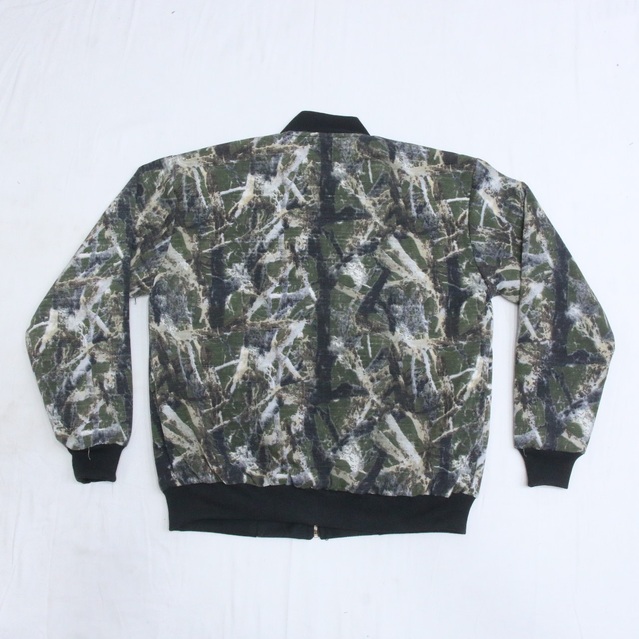 CR864 Upcycled Carhartt Reversible Camo Work Jacket