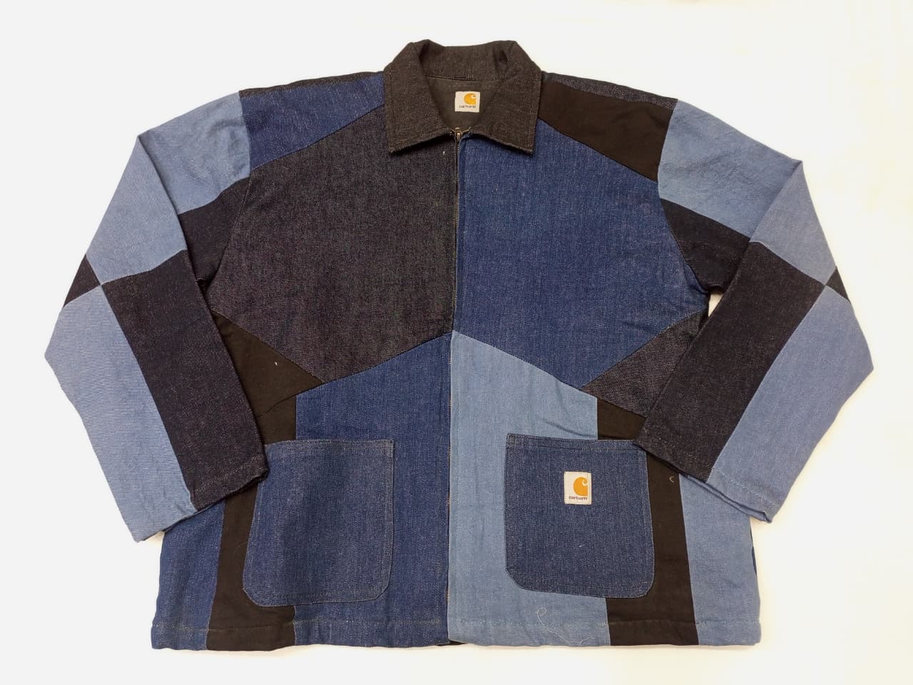 CR869 Upcycled Carhartt  PatchWork  Jacket