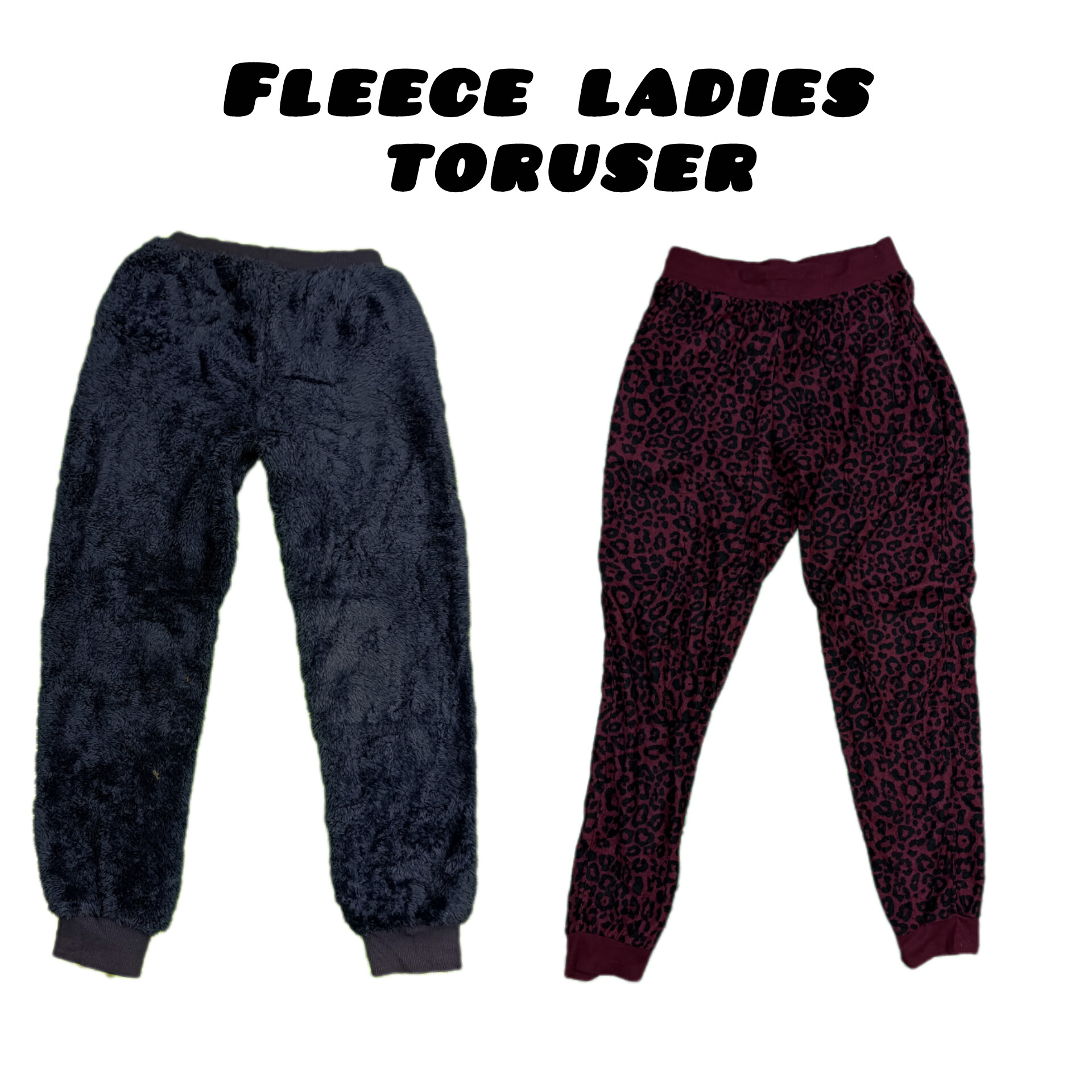 Vintage Fleece Trousers | Comfortable Lounge & Streetwear Styles