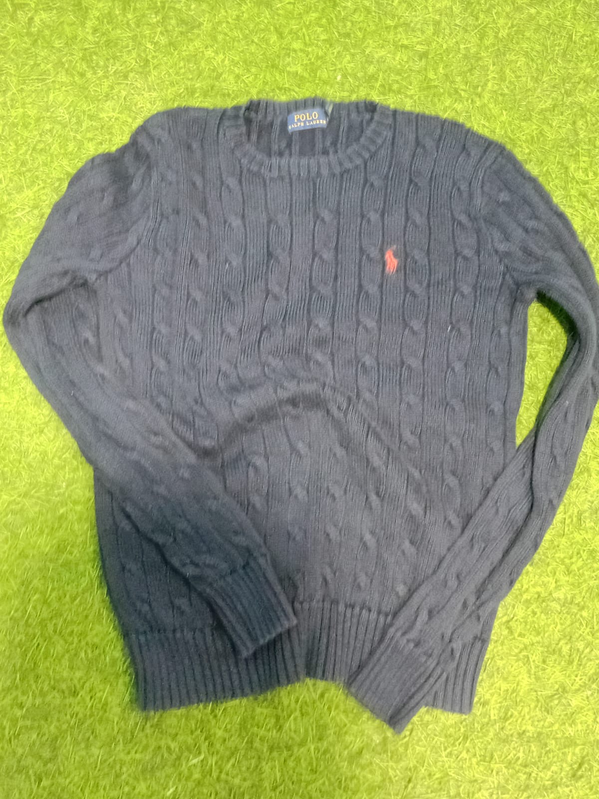 RALPH LAUREN CABLE KNIT