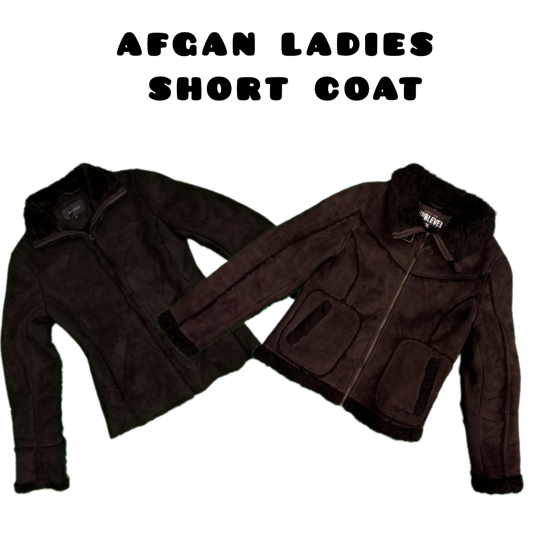 Faux Fur & Suede Jackets | Short Winter Outerwear | Vintage & Stylish