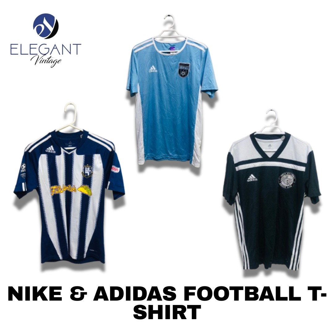 Camiseta de Futebol Nike & Adidas - EVM0321