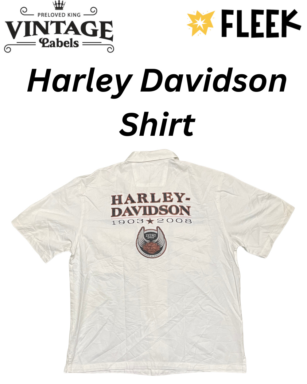Harley Davidson Shirt (Vco: 116)