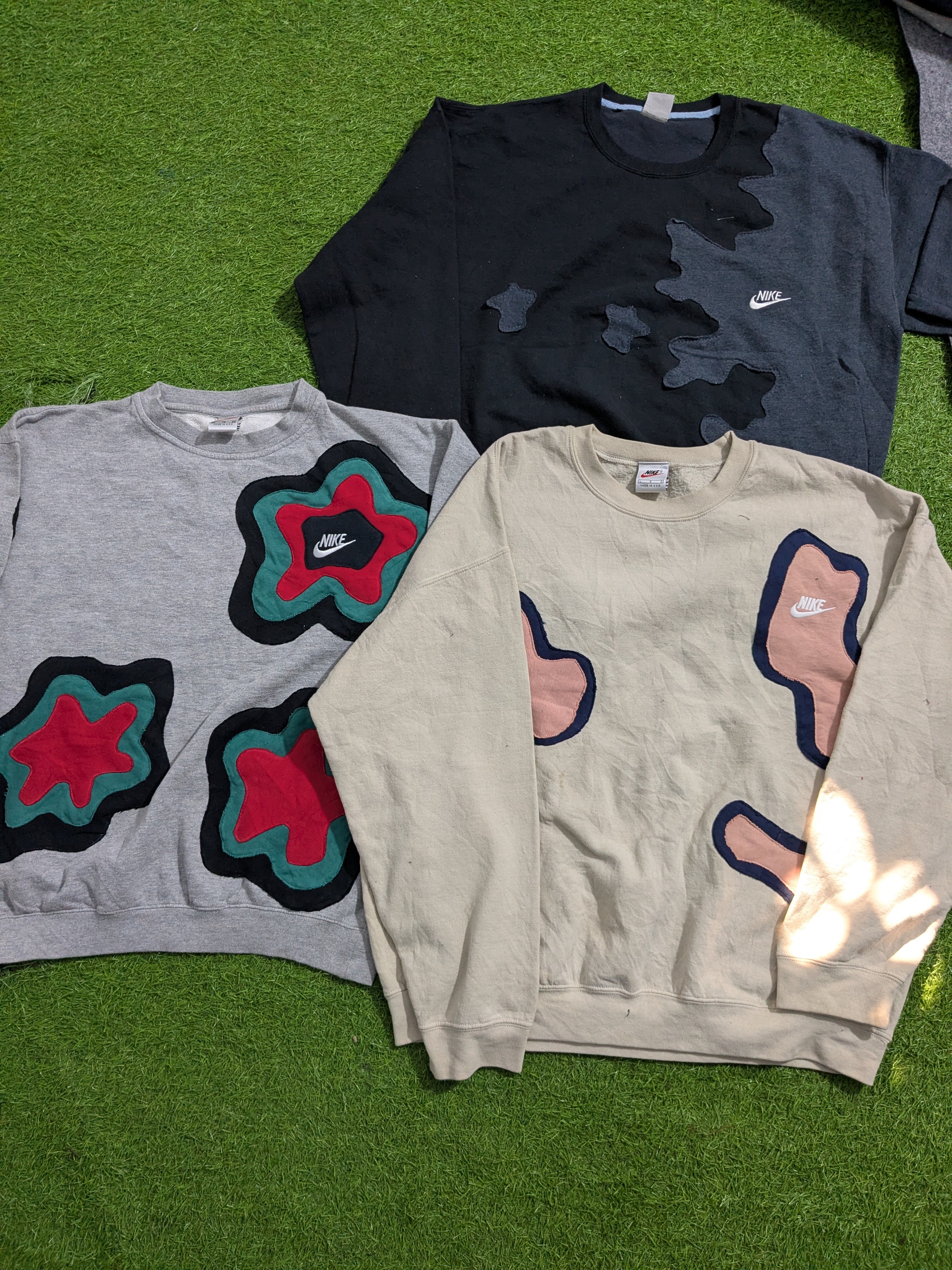 Upcycle Nike Patchwork Sweatshirt