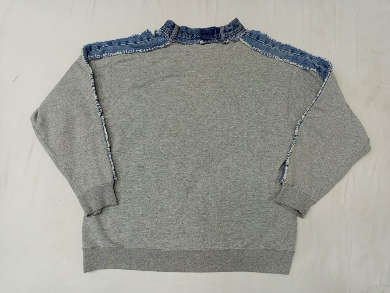 CR890 Upcycled Patchwork Sweatshirt