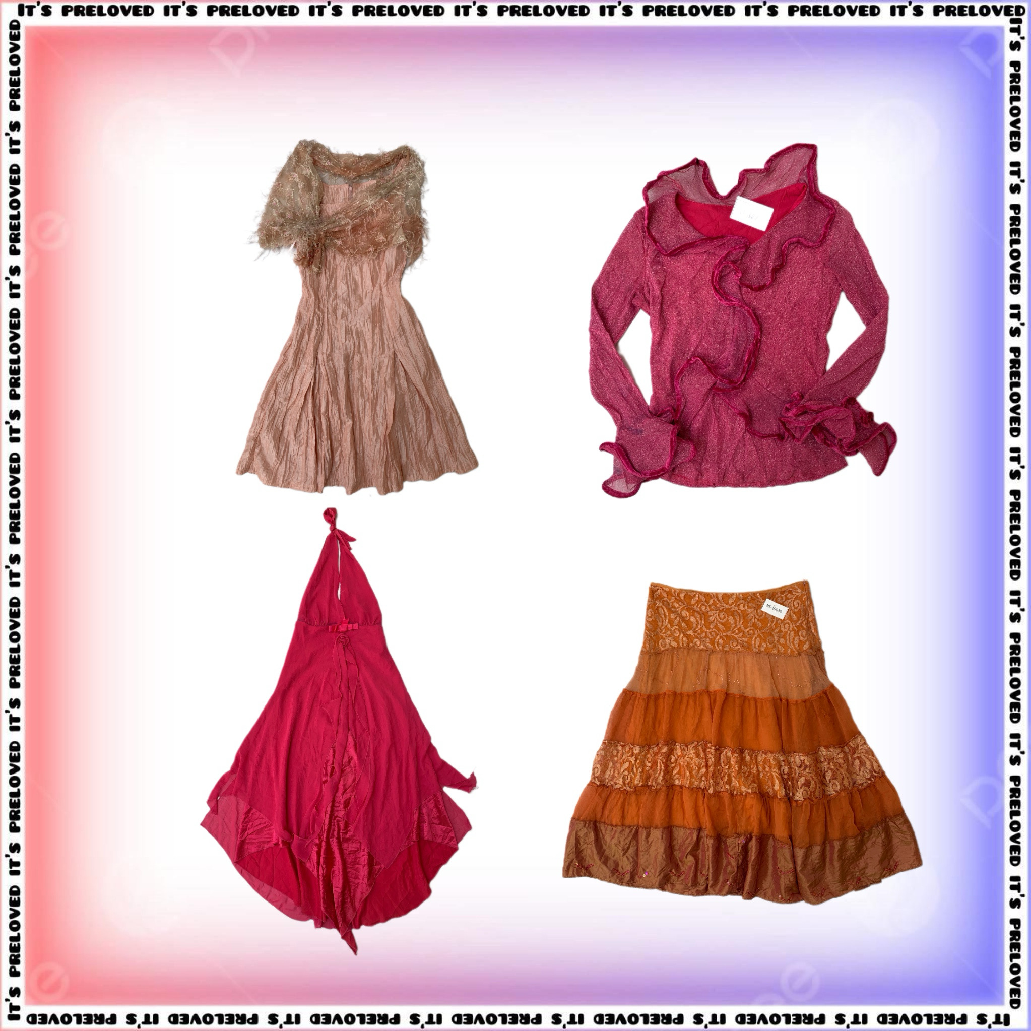 Cherry Lip Gloss Colset - Tops,Dresses,skirts SRK (SS-1652)
