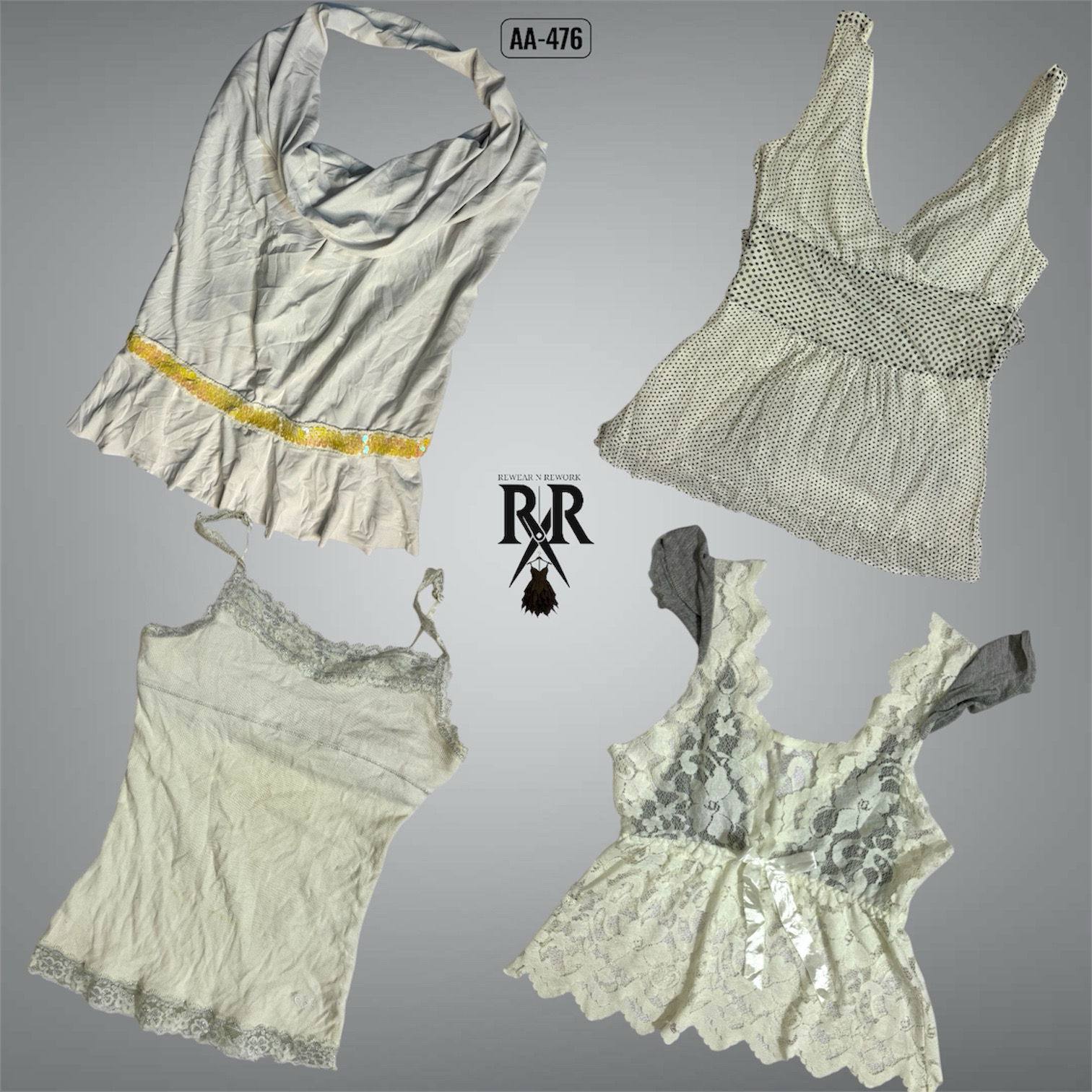 Y2K Soft Girl Cami Tops (AA-476)