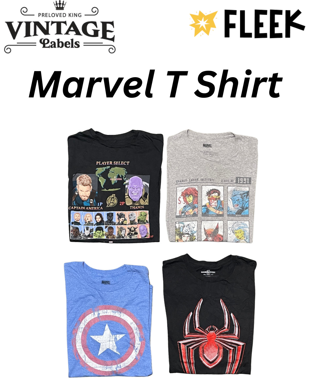 Marvel T Shirt (Vco: 1023)