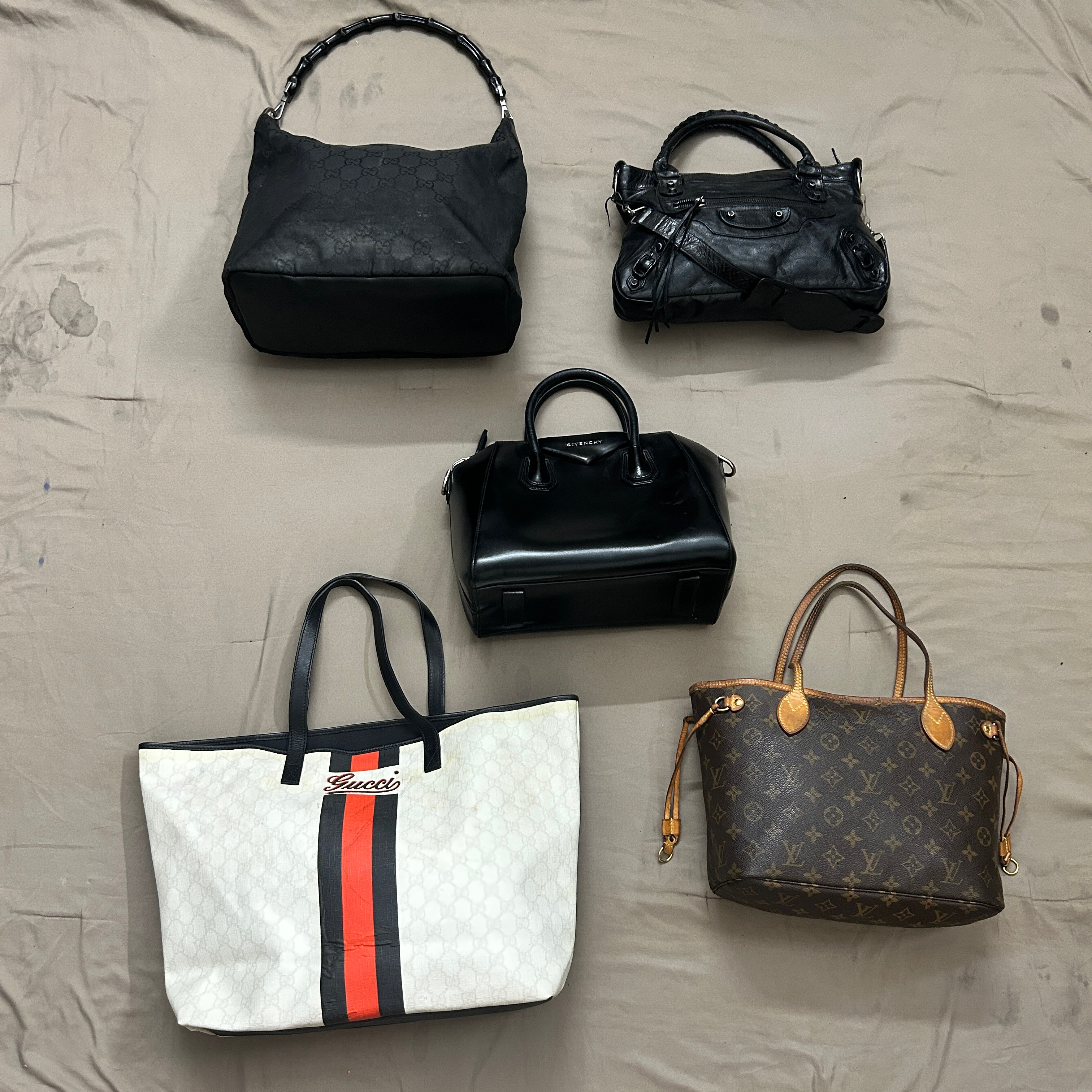 Luxury designer bags