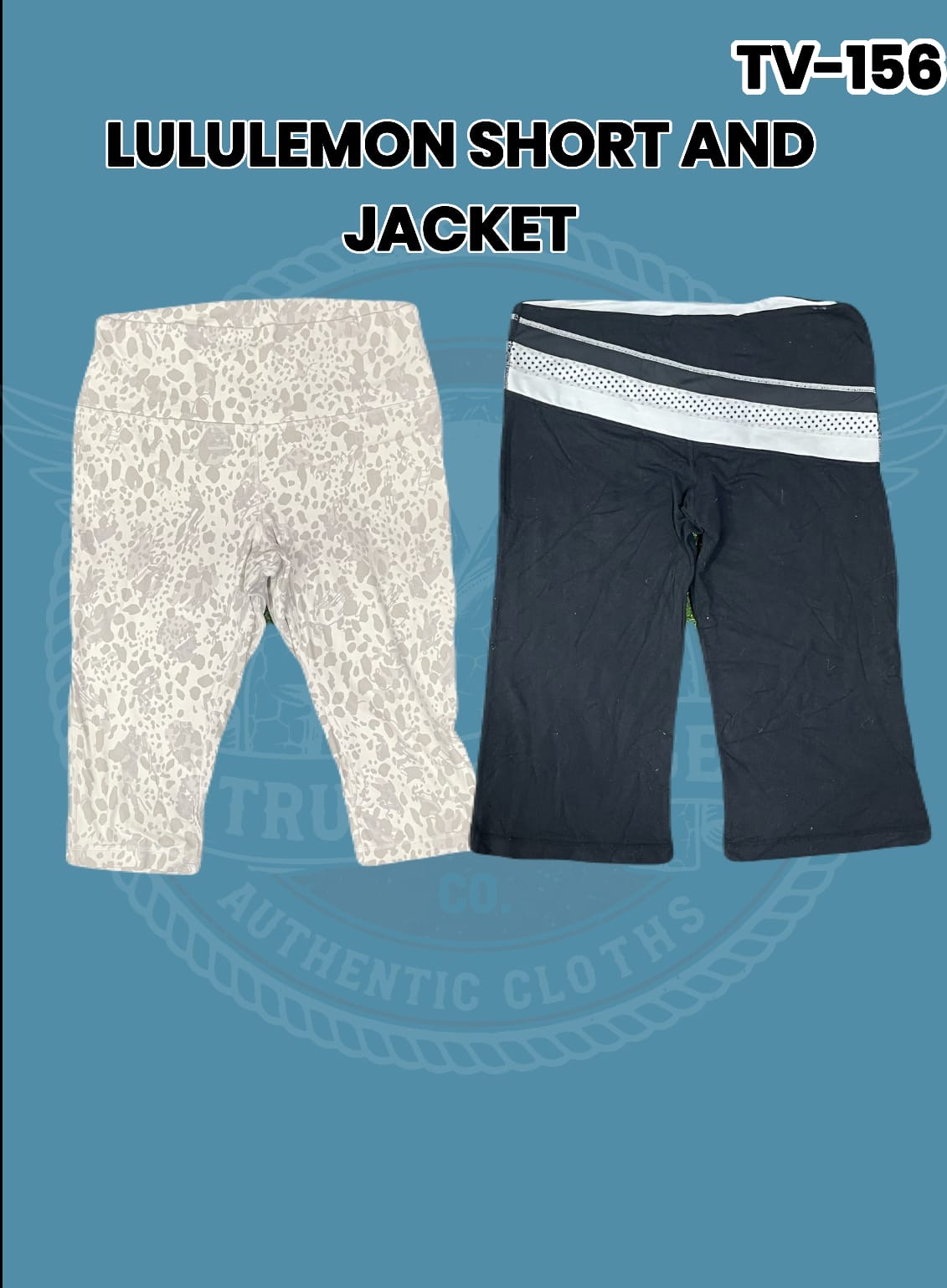 LULULEMON Shorts et veste Tv-156