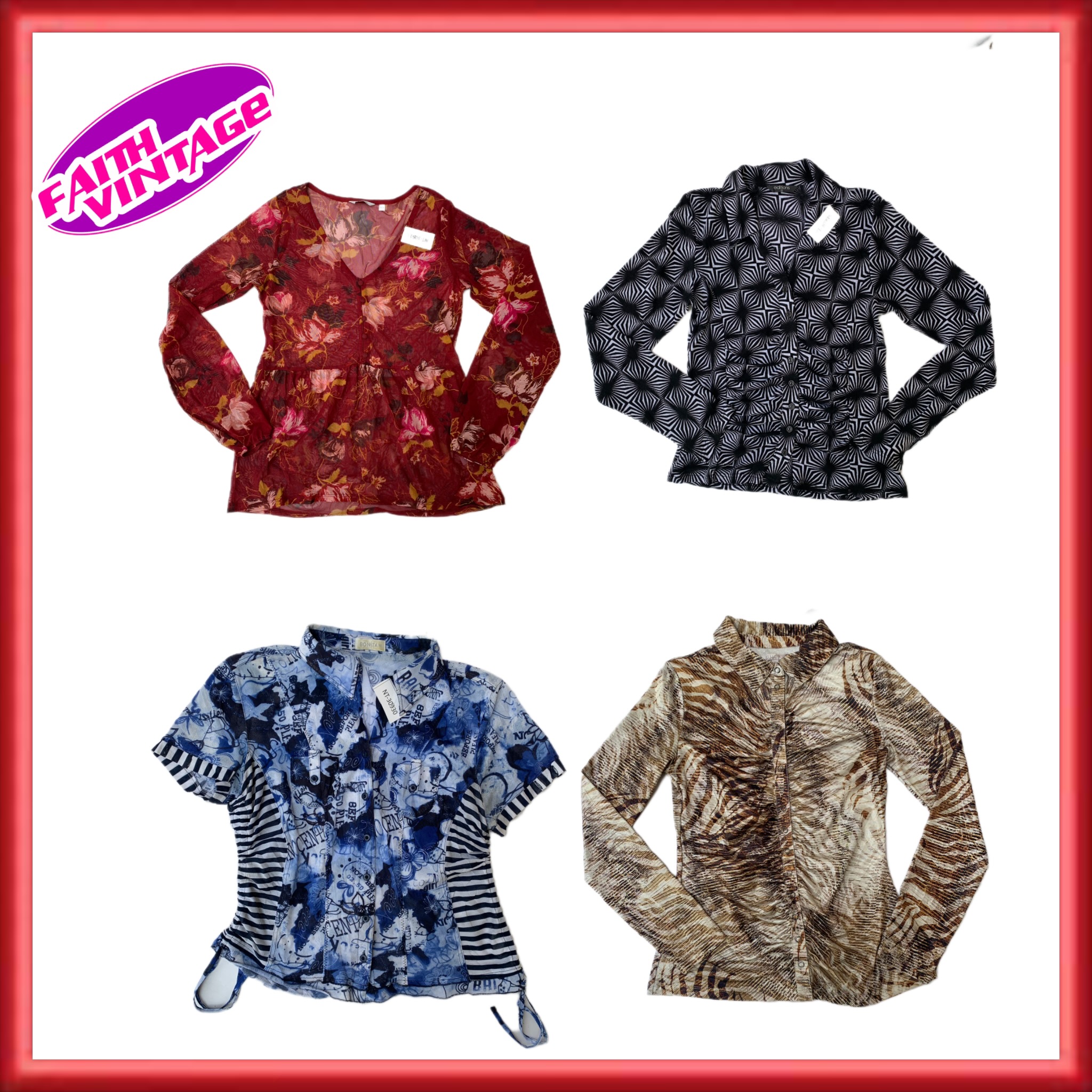 All Style Mesh Tops Mix Bundle (FV-132)