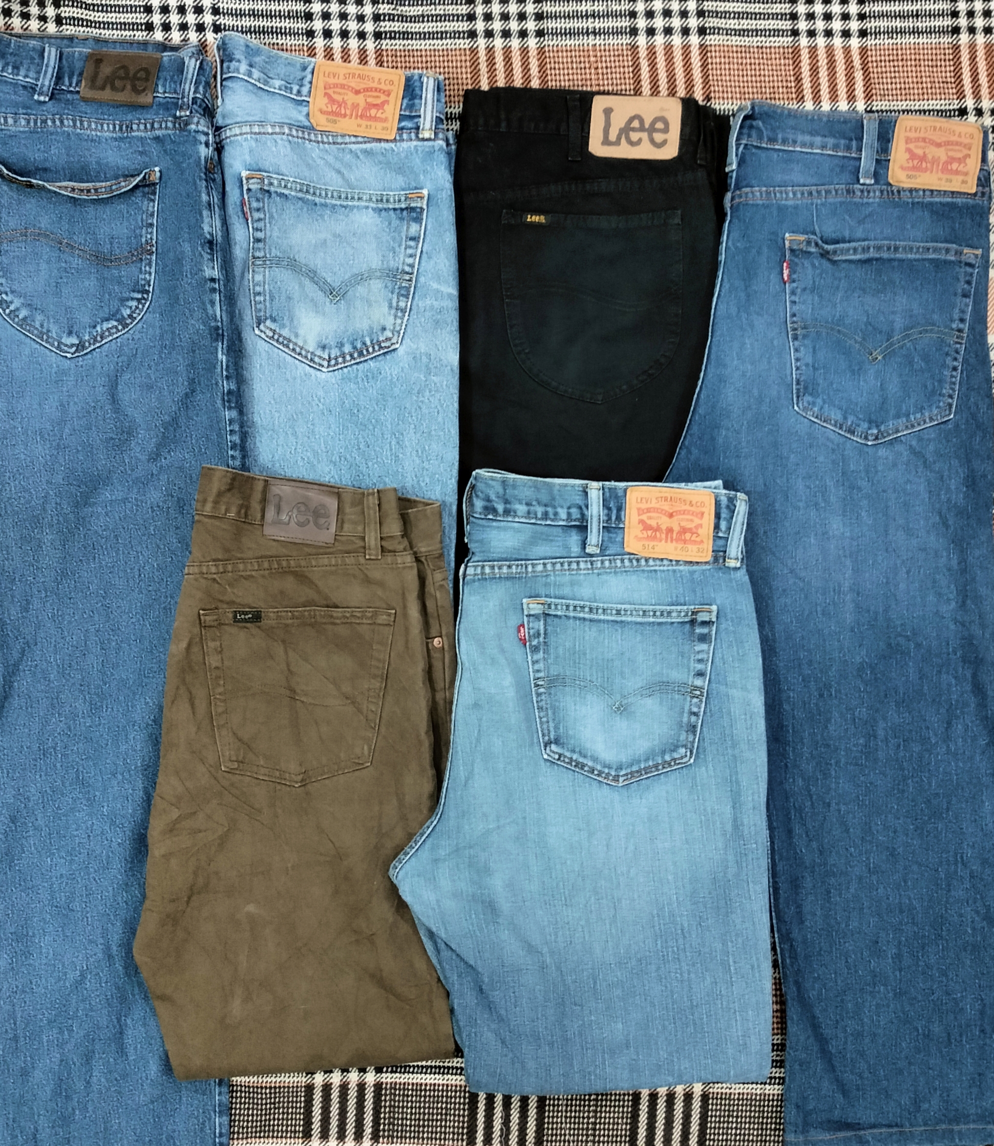 Lee and Levi's Jeans