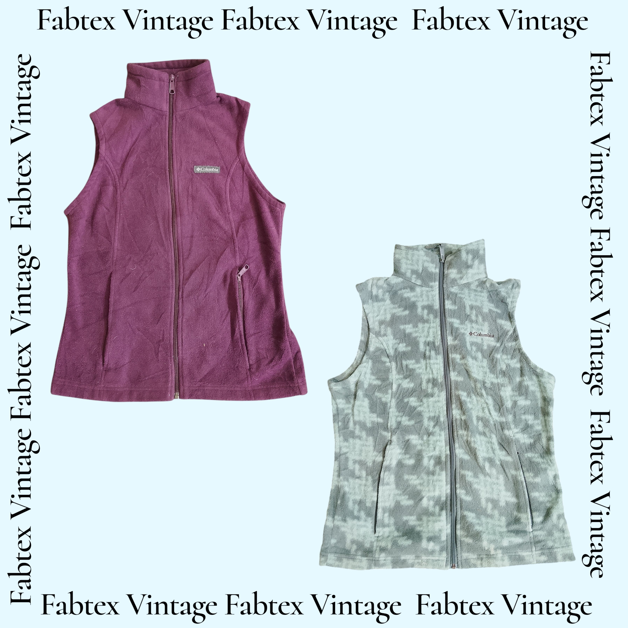 (FV-573) Columbia Vest Fleece Jacket