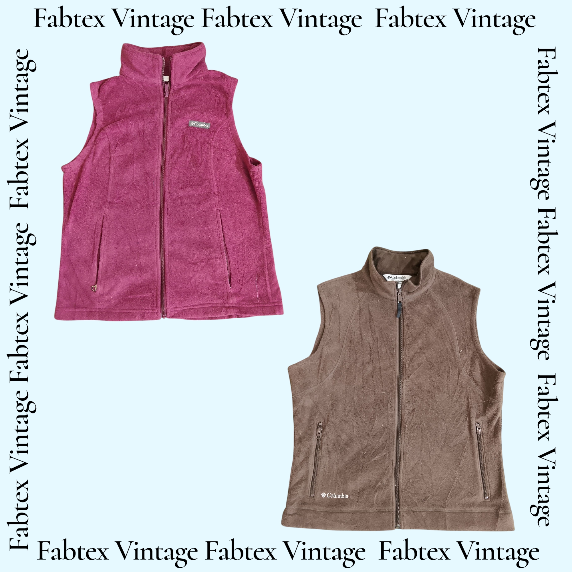 (FV-571) Columbia Vest Fleece Jacket