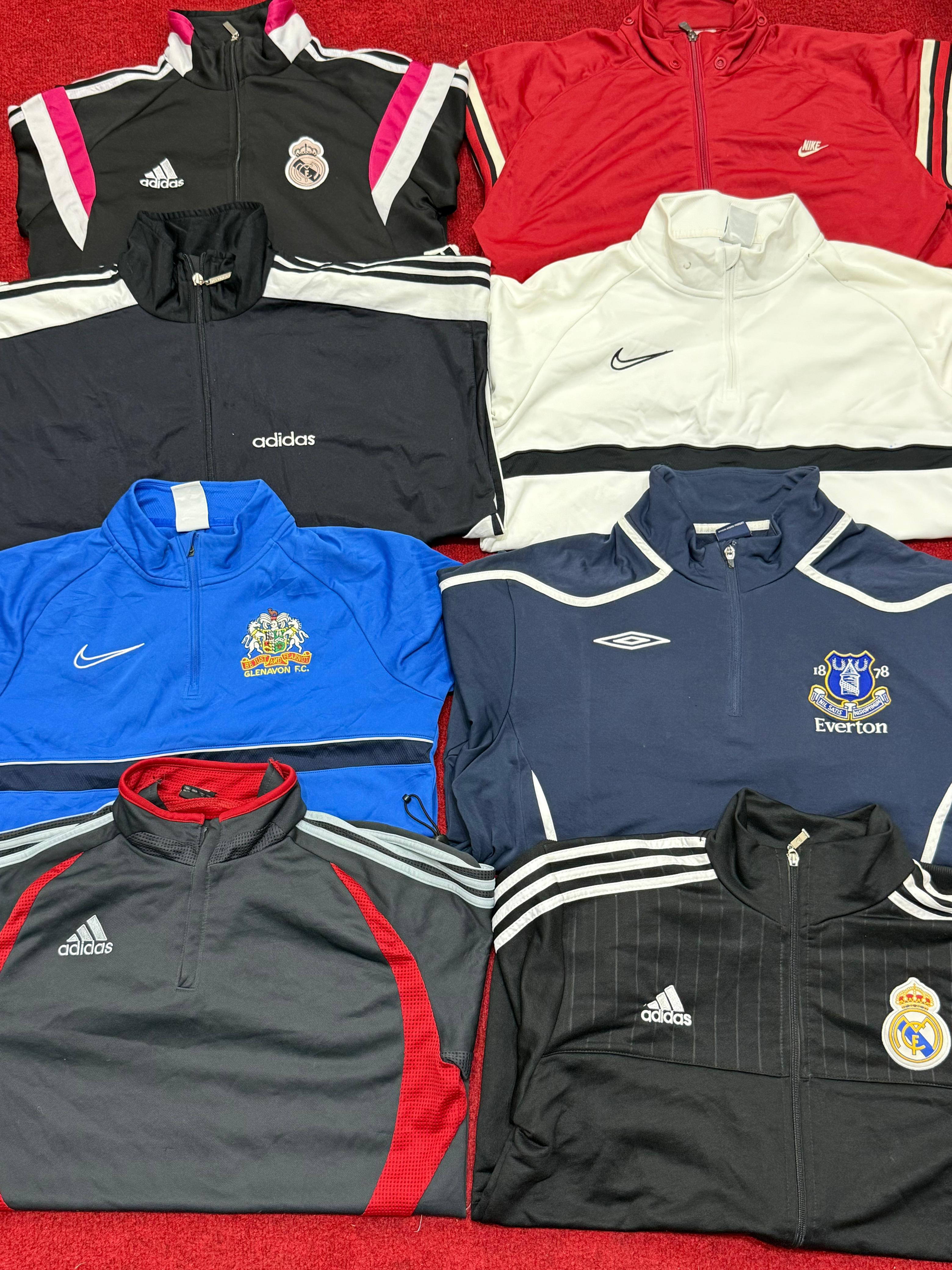 Nike Adidas jaqueta de treino