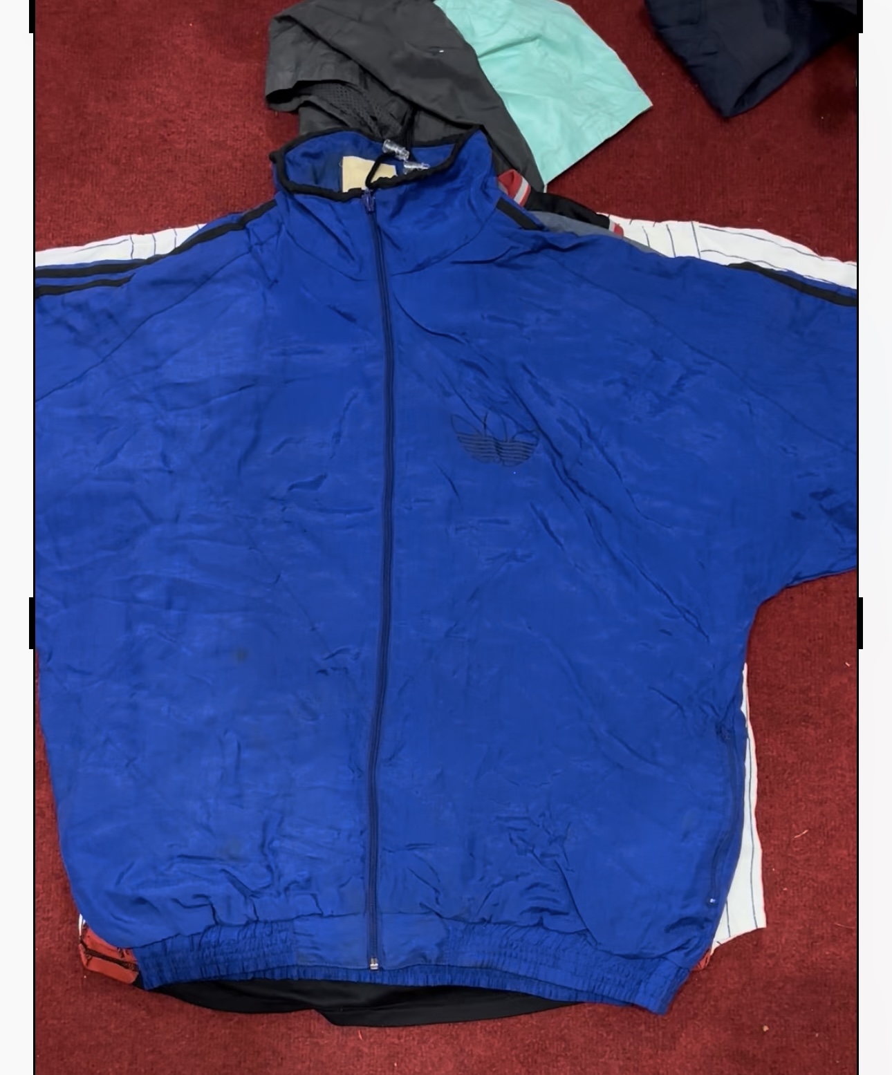 Mixed branded windbreaker