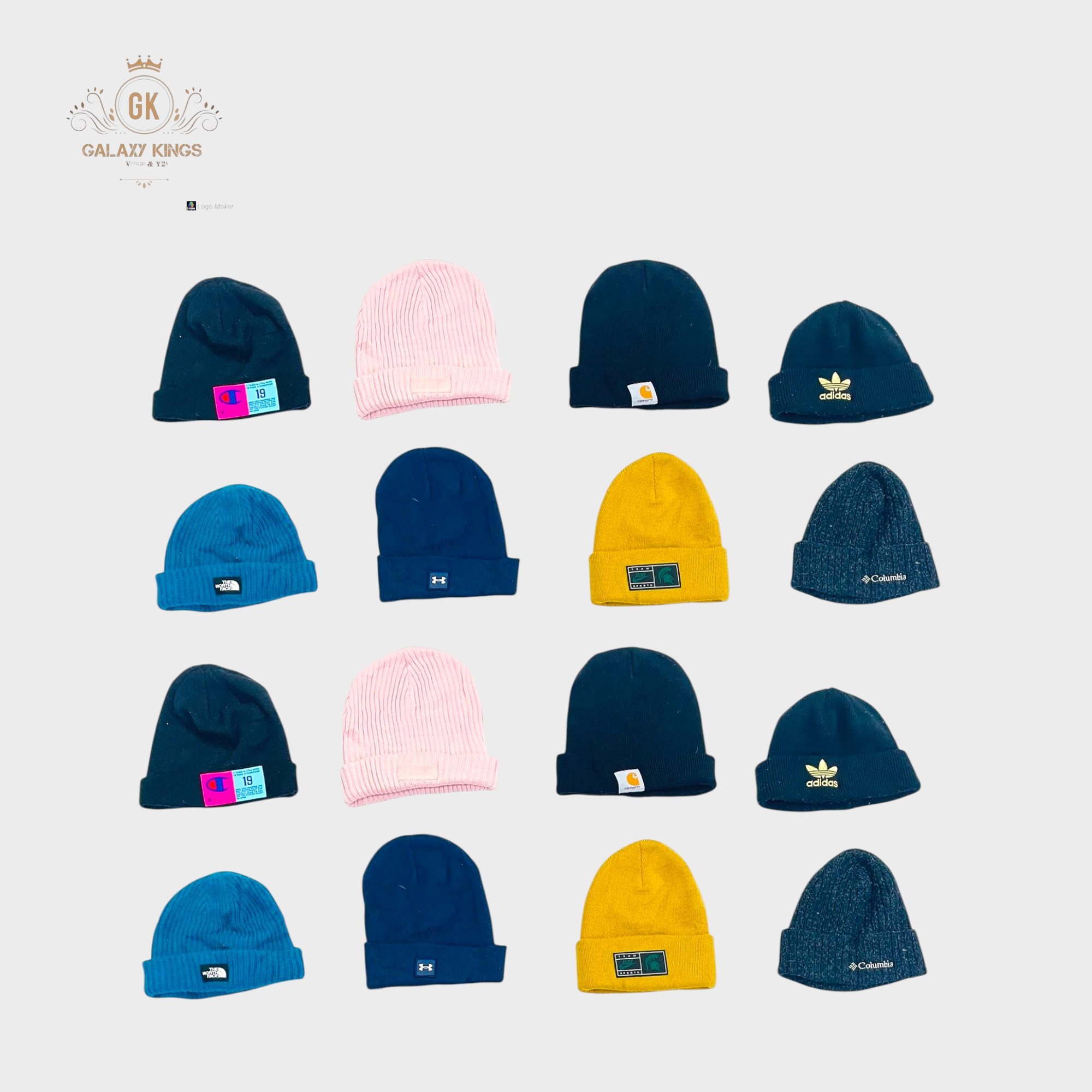 Mixed Branded Wool Caps