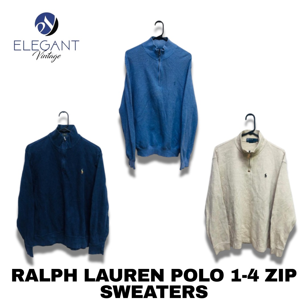 Ralph Lauren Polo pull 1/4 zip - EVM0379