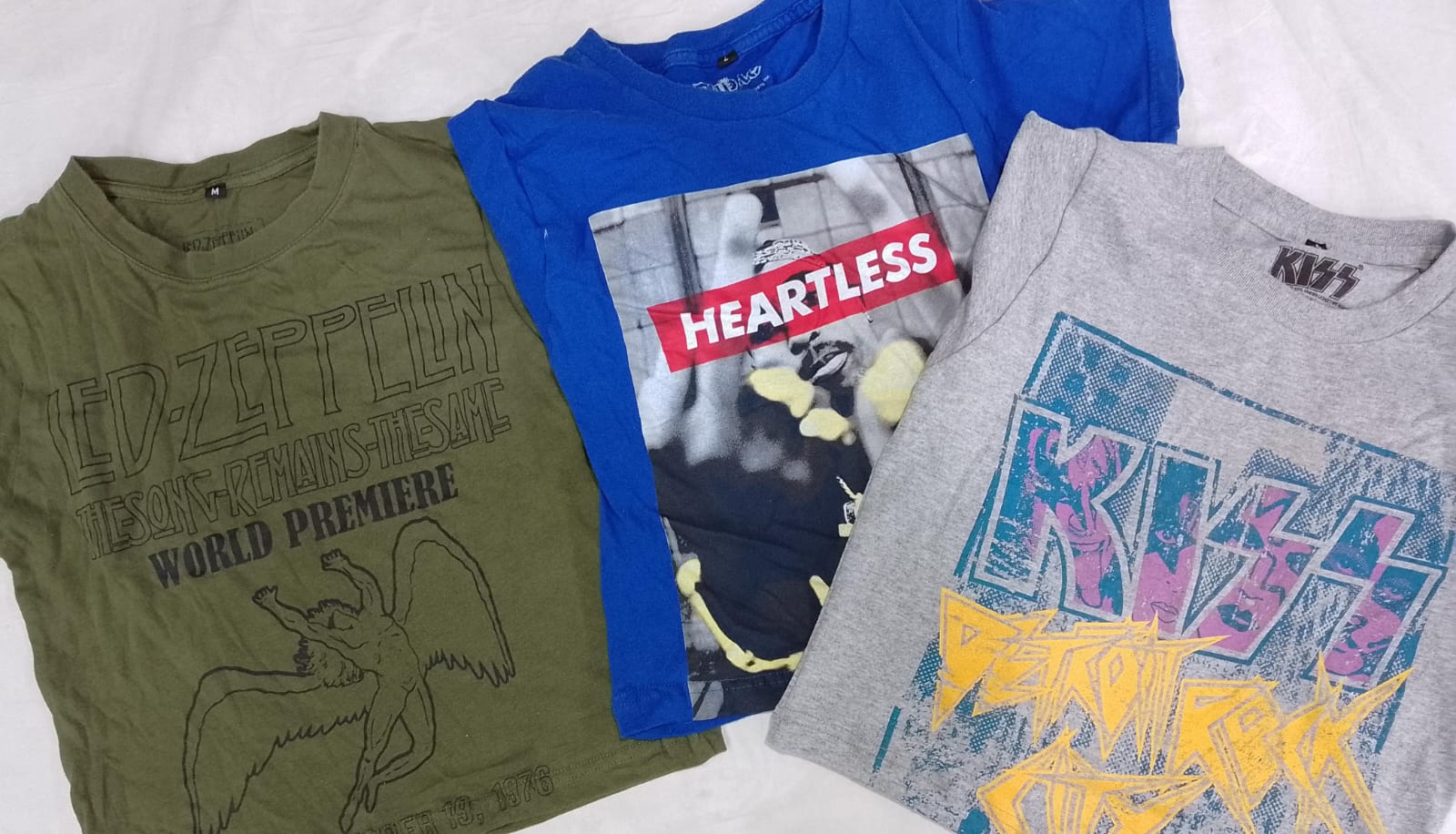 CR5550 Upcycled Music Crop Top