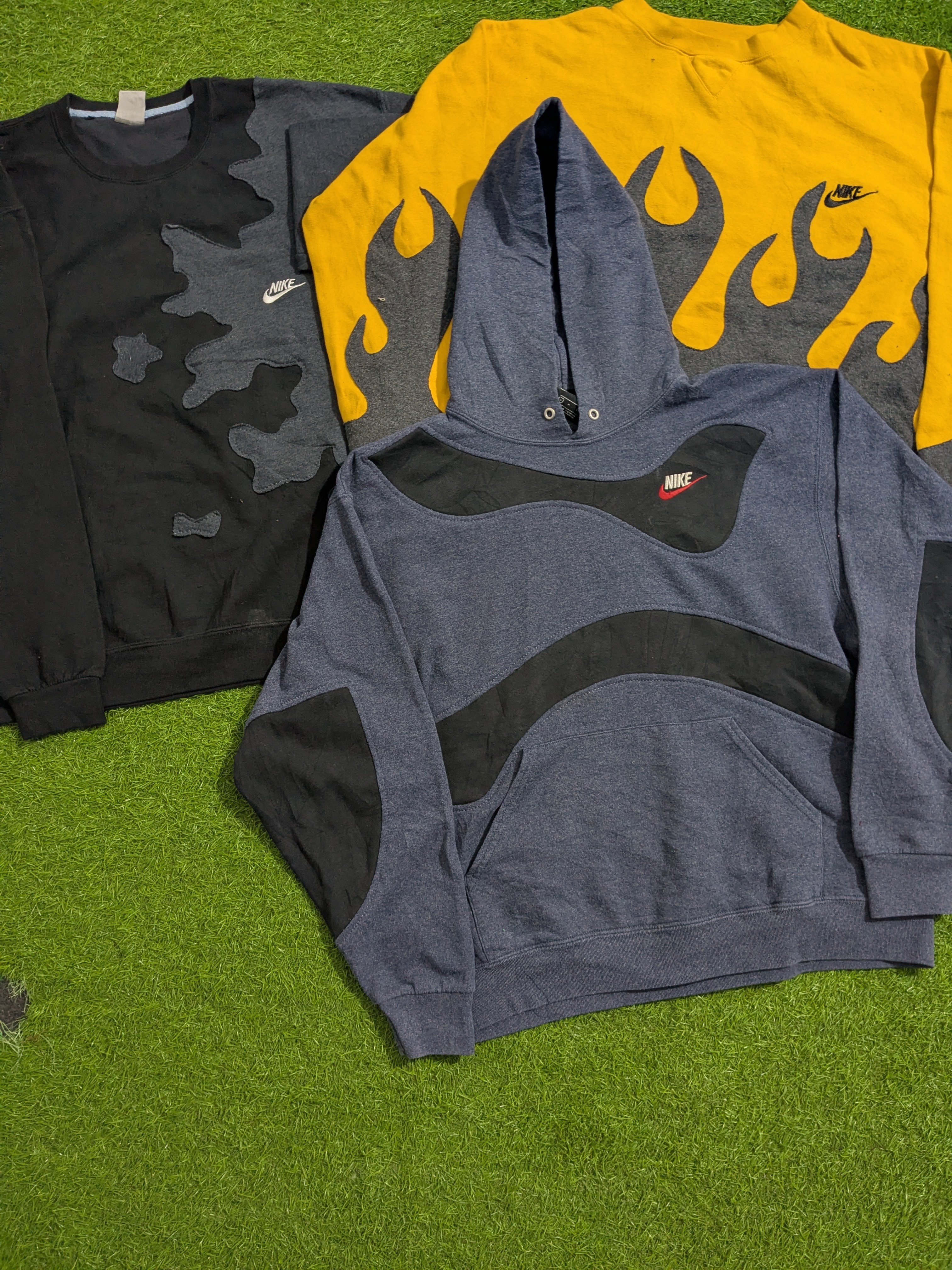 Upcycle patchwork Nike Sweatshirt & Hoodie