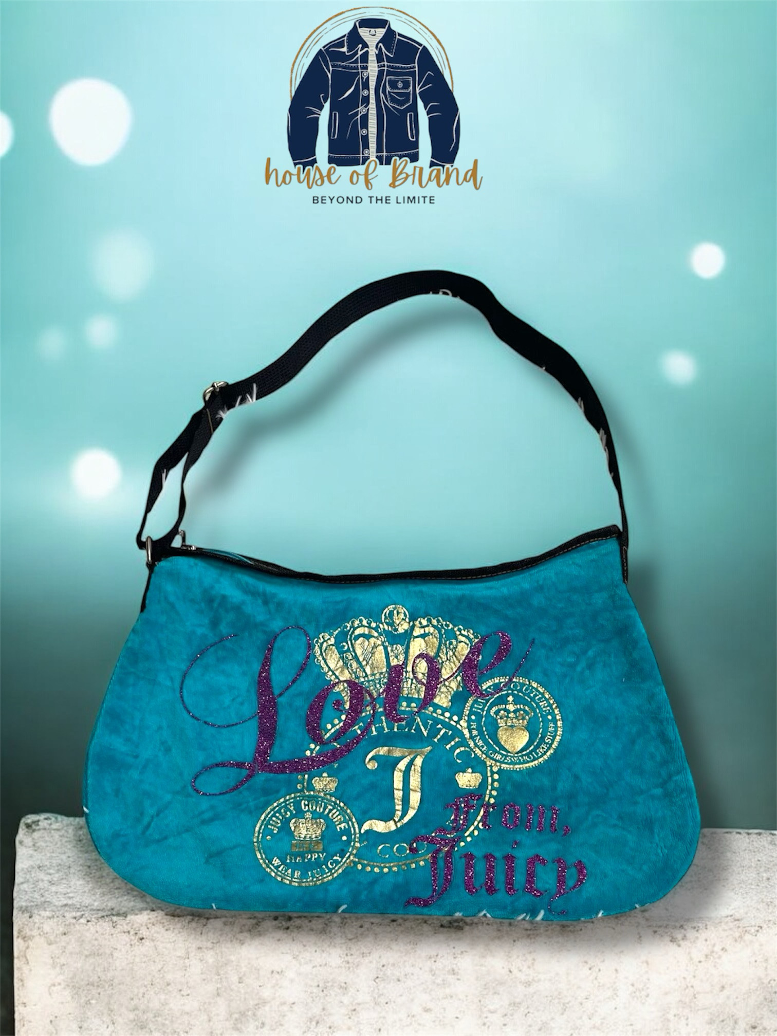 Upcycled juicy couture bags