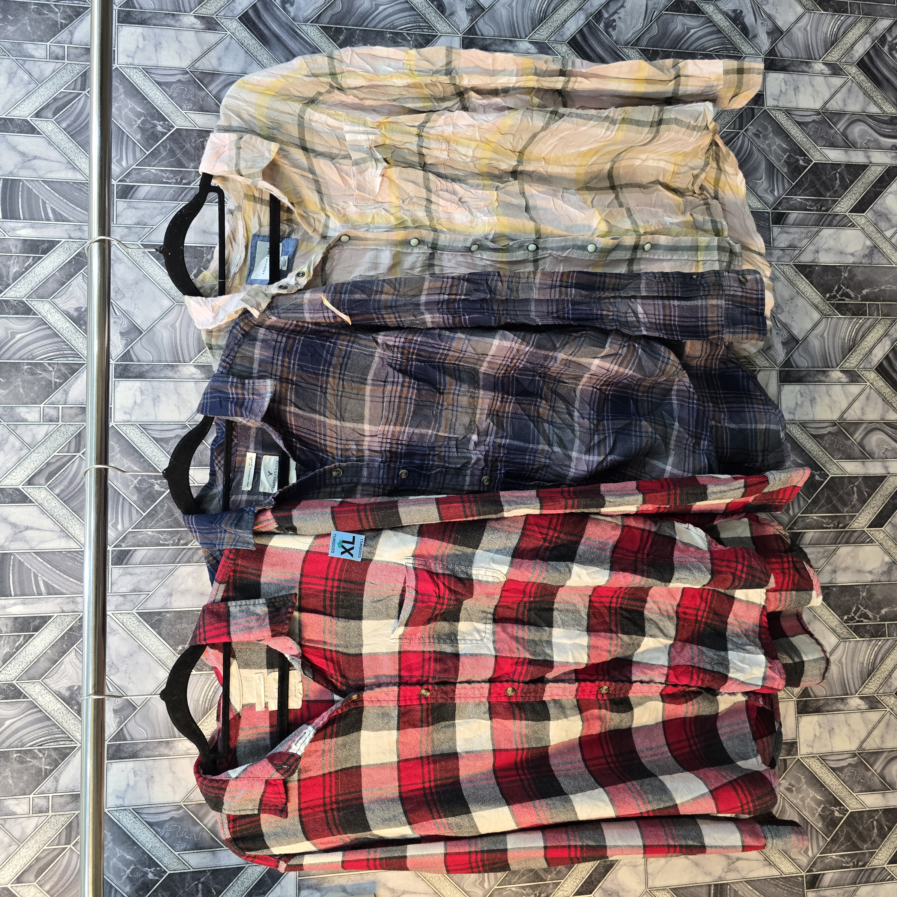 AV-0366 American Eagle Flannel Blouse