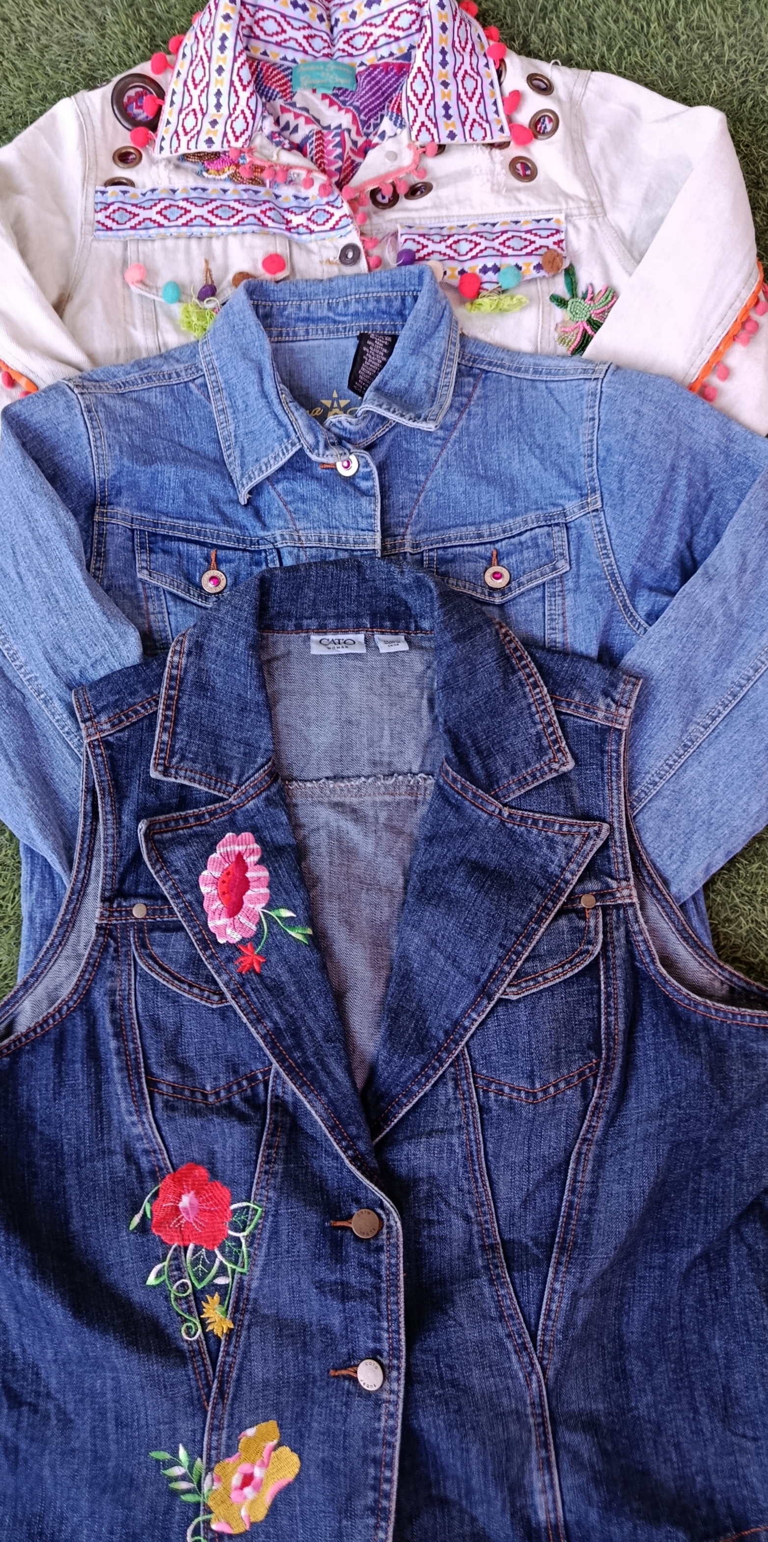 Giacca di jeans Y2K 10Pcs (3284)