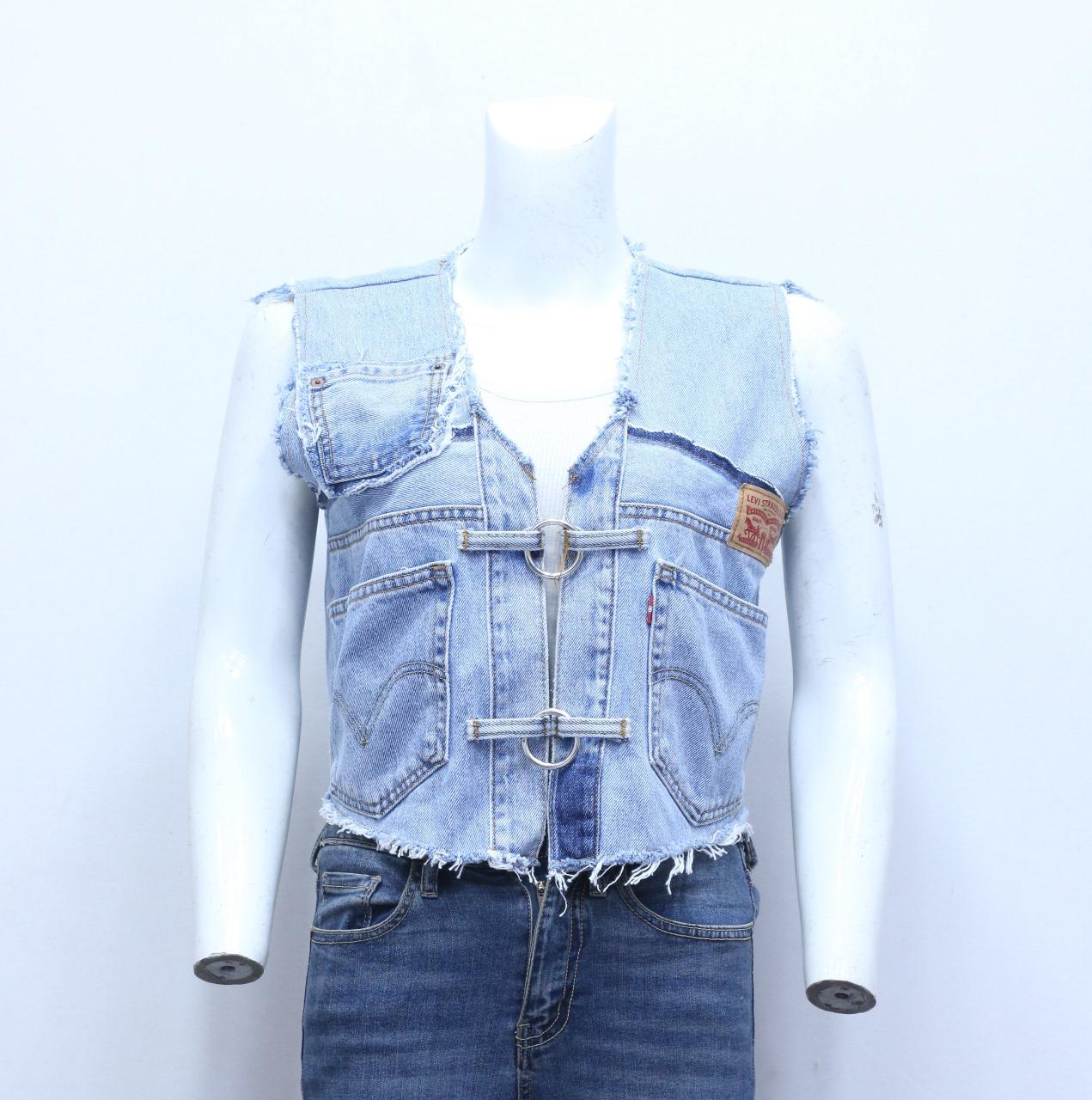 CR92 Upcycled Levi's Utility Vest