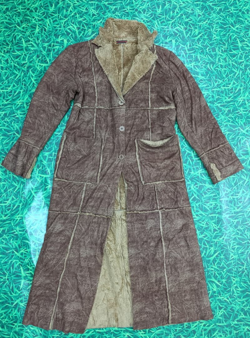 ロングウィンタージャケット | フェイクファー & スエード | アフガン & ヴィンテージスタイル