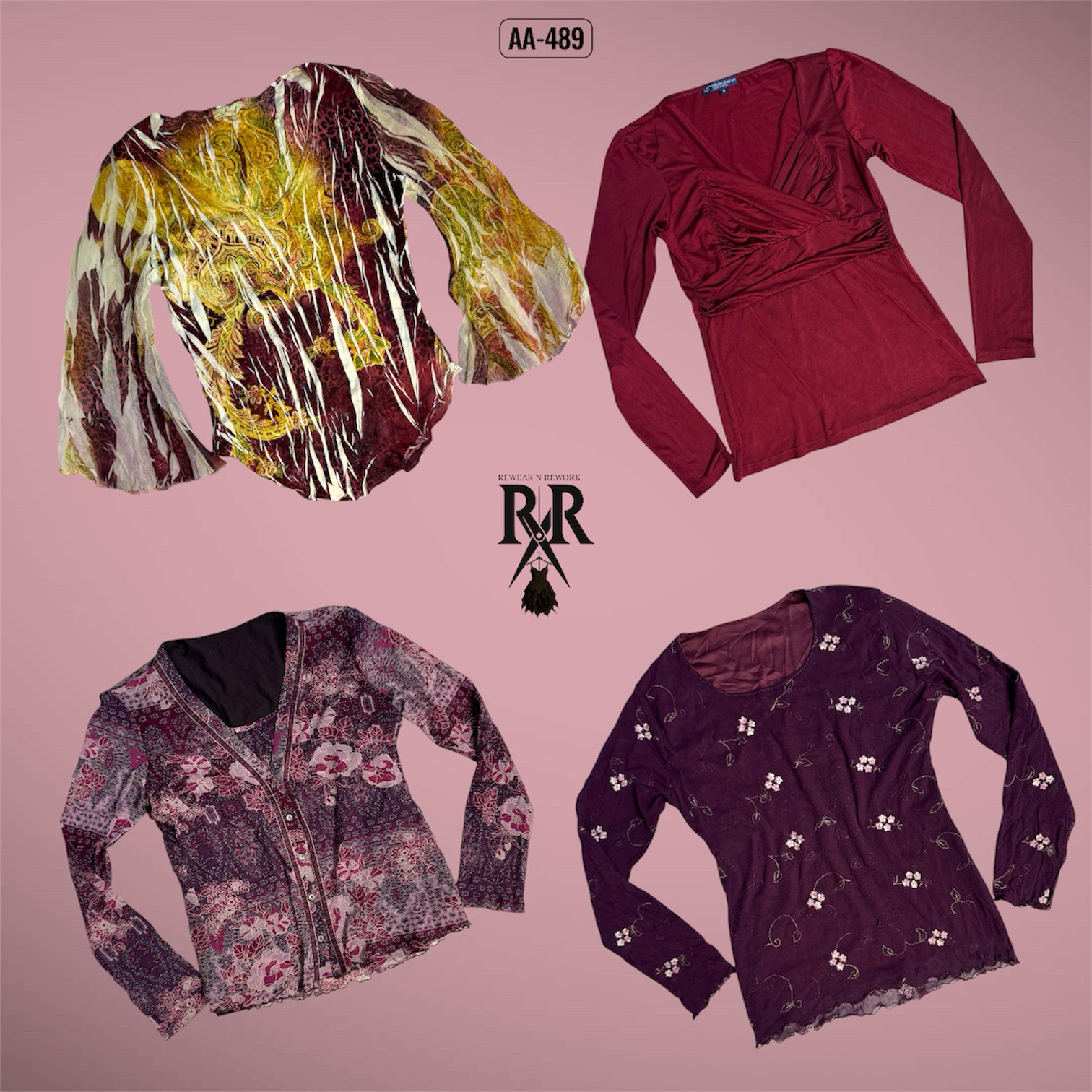 Y2K Pretty Girl Full Sleeve Tops (AA-489)