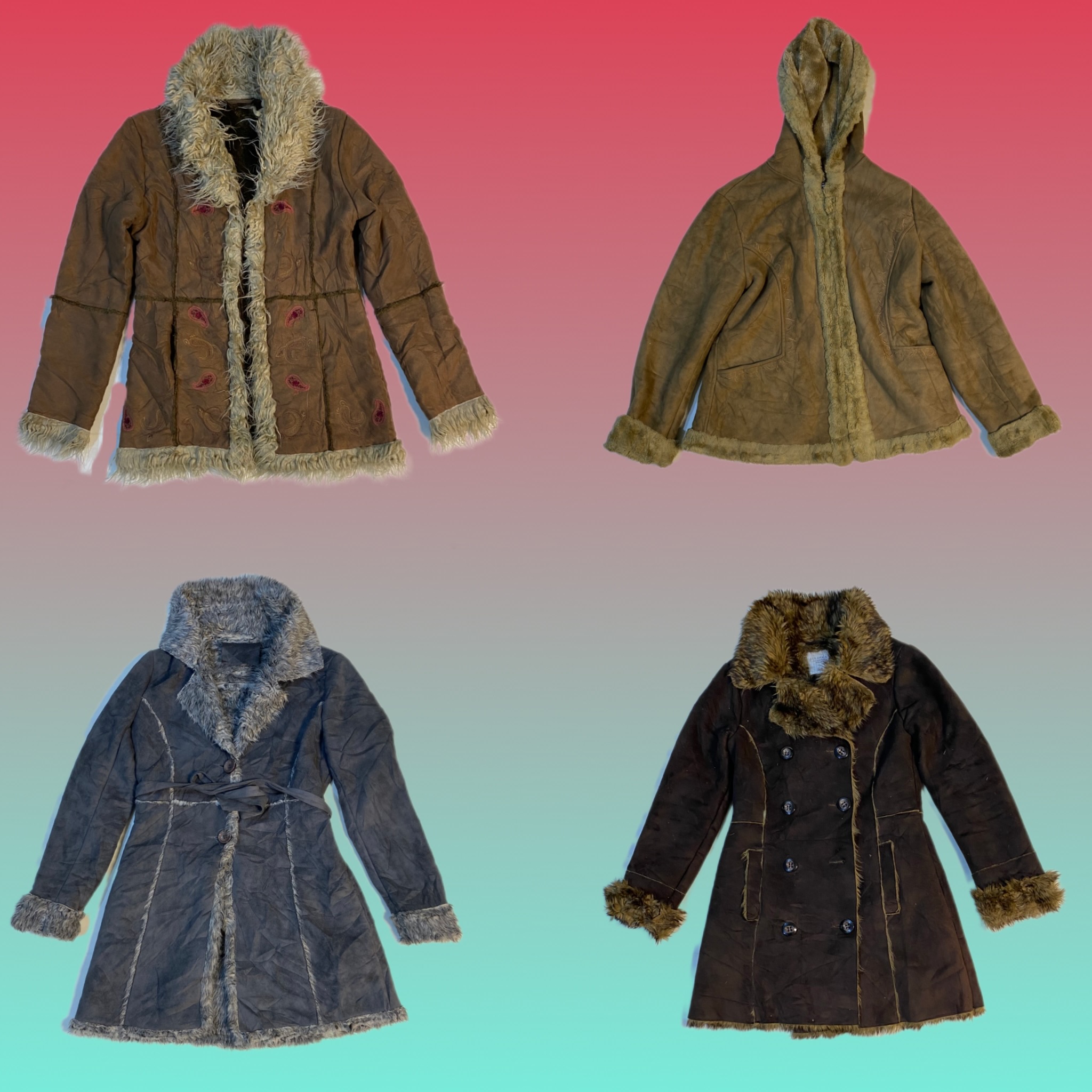 Y2K Afghan coat (TS-1613)