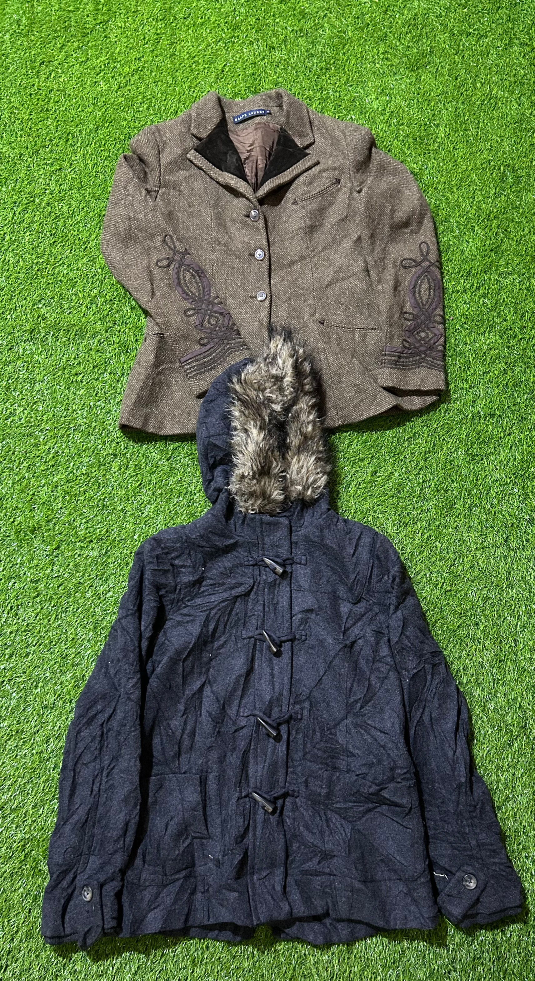 Woll- und Peacoats-Militärjacken