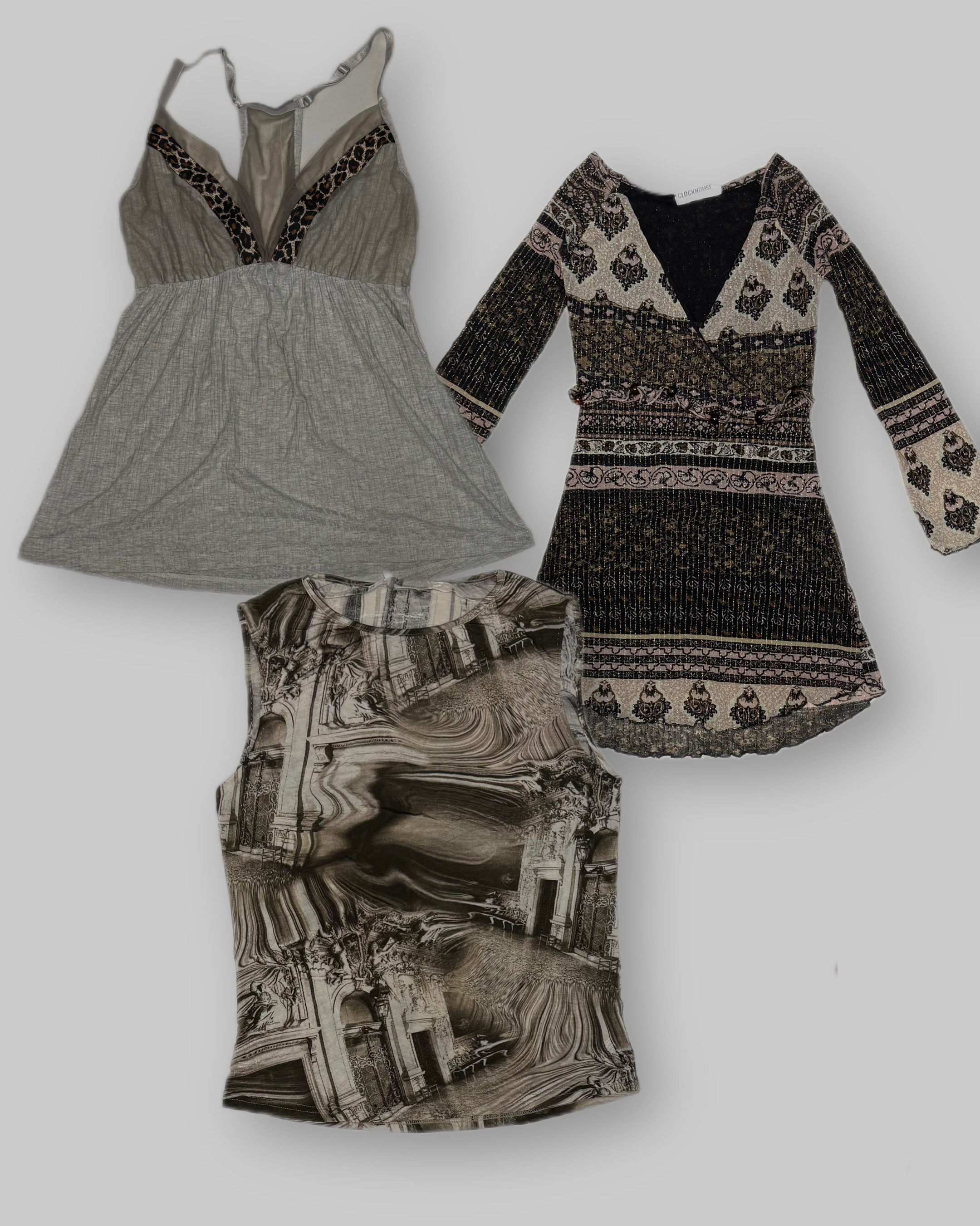 Le mélange de hauts de femme de mob Y2k TT-077