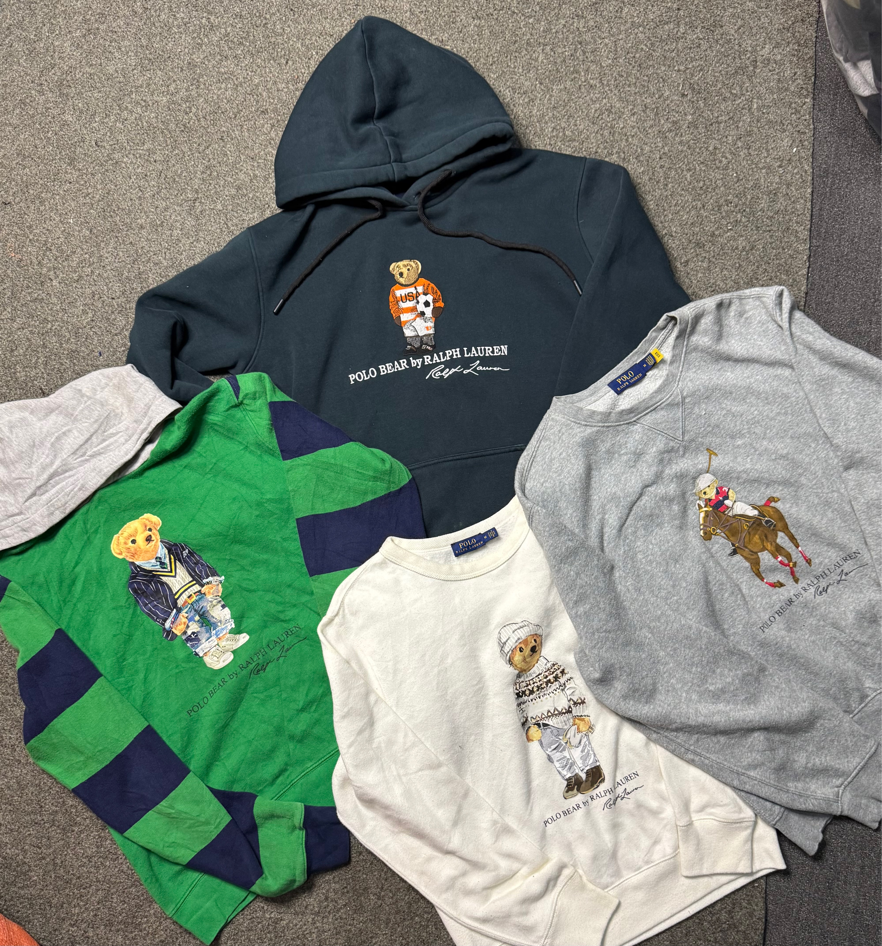 Ralph Lauren Bear Sweatshirt & Hoodie