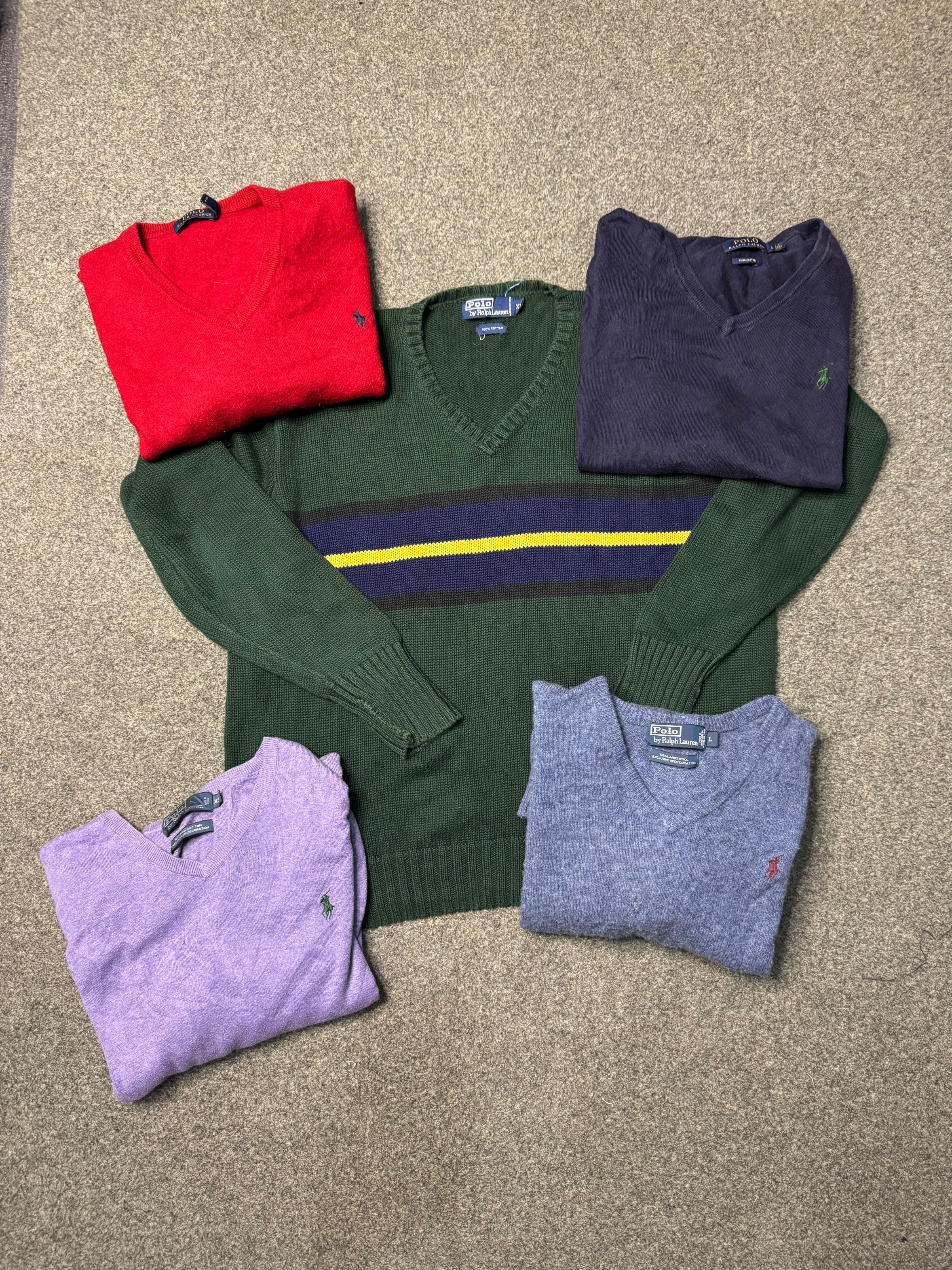 Pull Col V Ralph Lauren