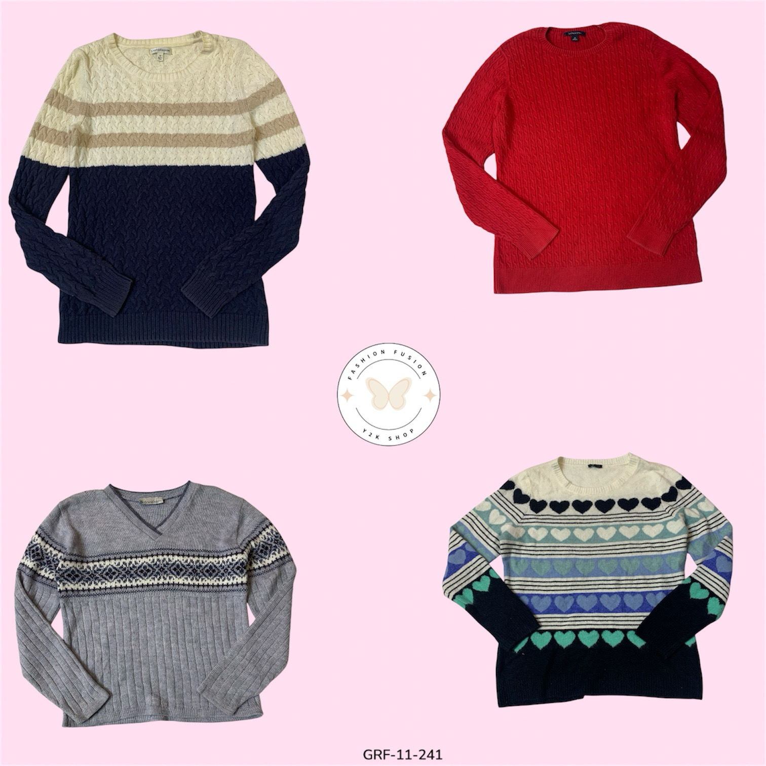 Chunky Knit Winter Sweater – Comfort & Style (GRF-11-241)