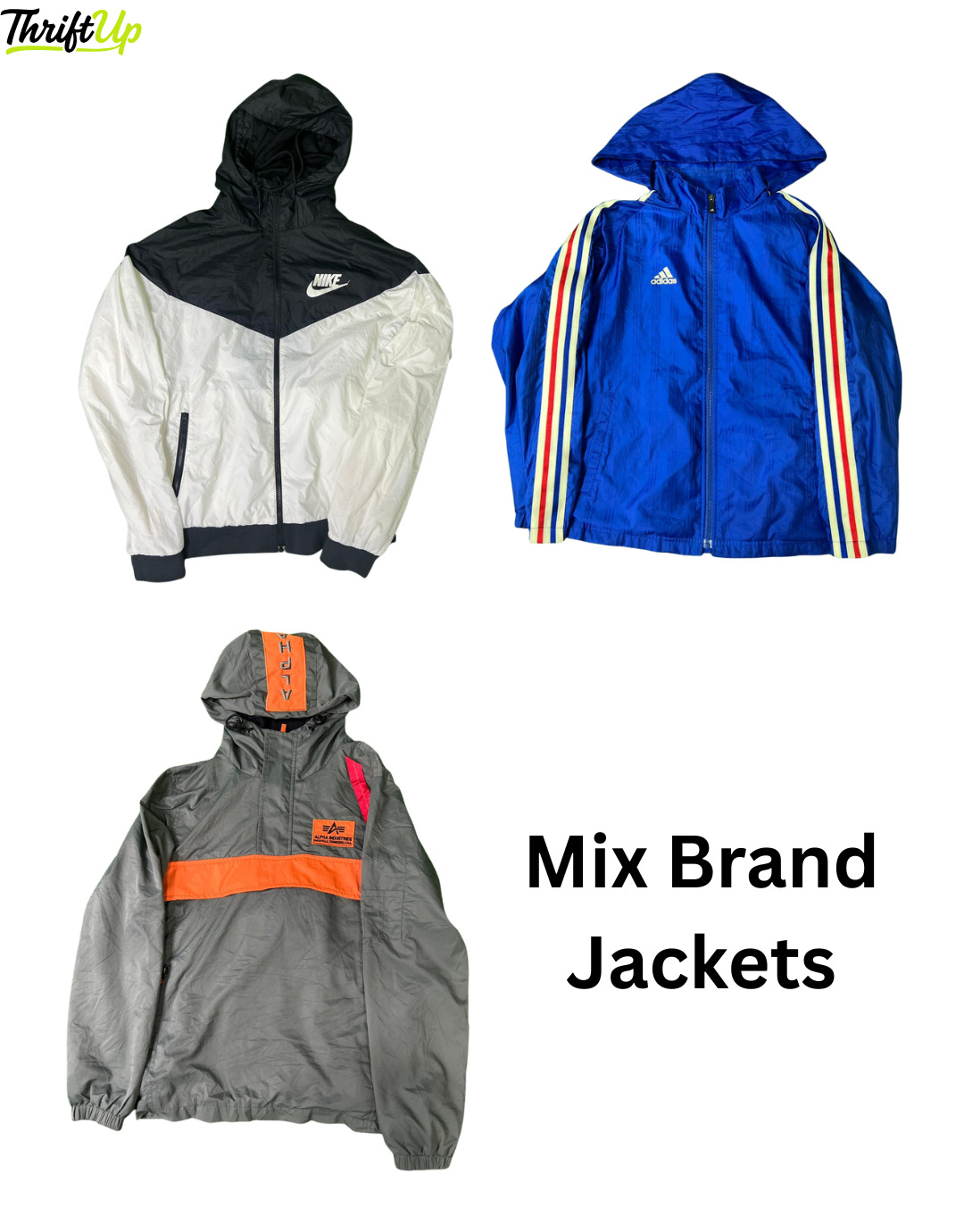 Mix Branded Track Jackets-(TUTJ-0118)