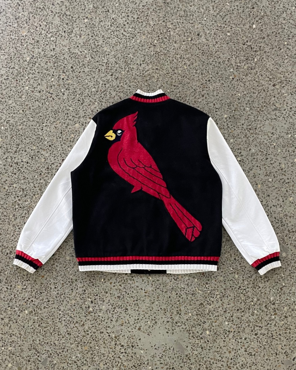 Veste de varsity upcyclée