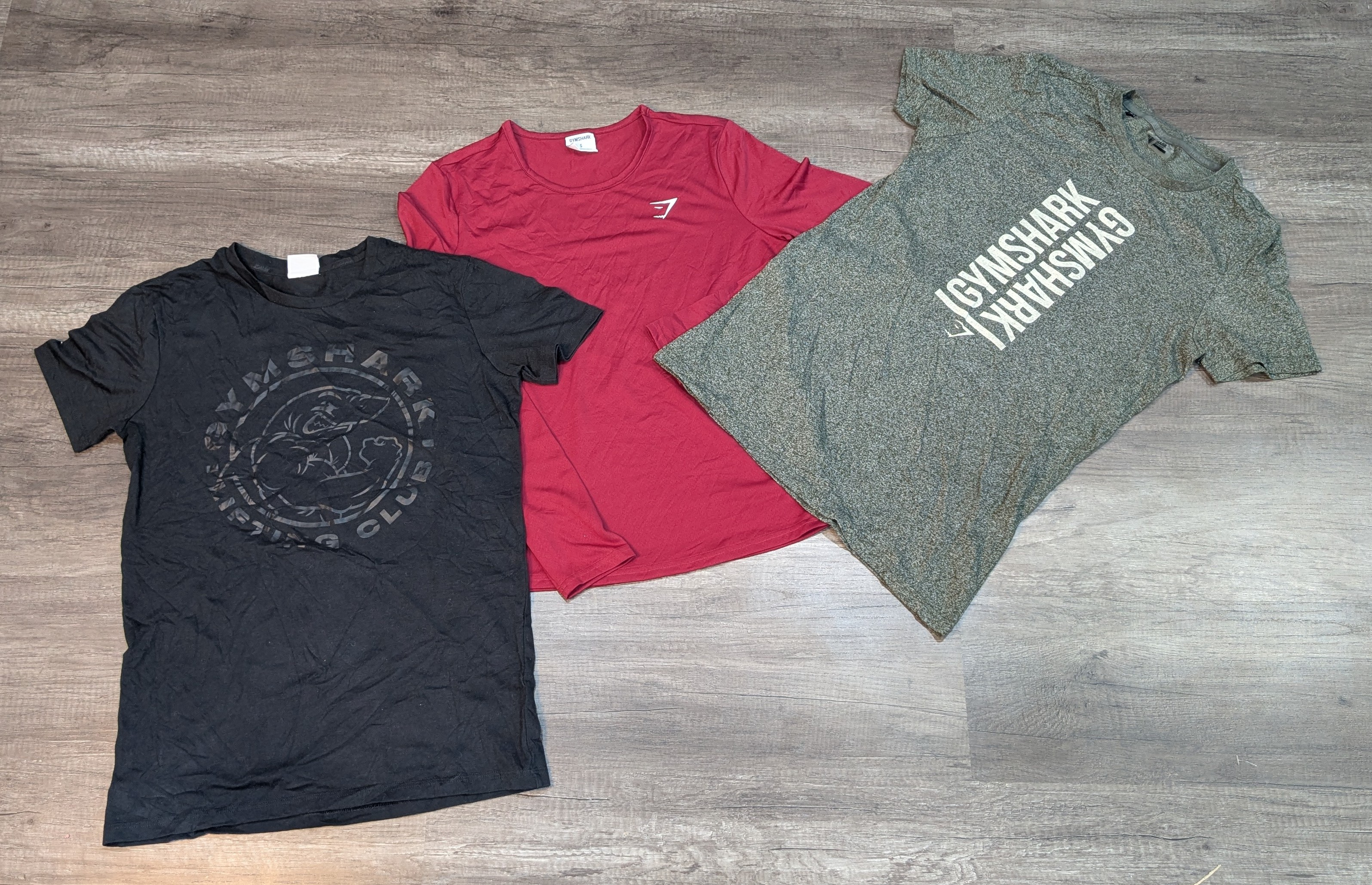 1080 - Gymshark Camisas de manga longa e mangas curtas