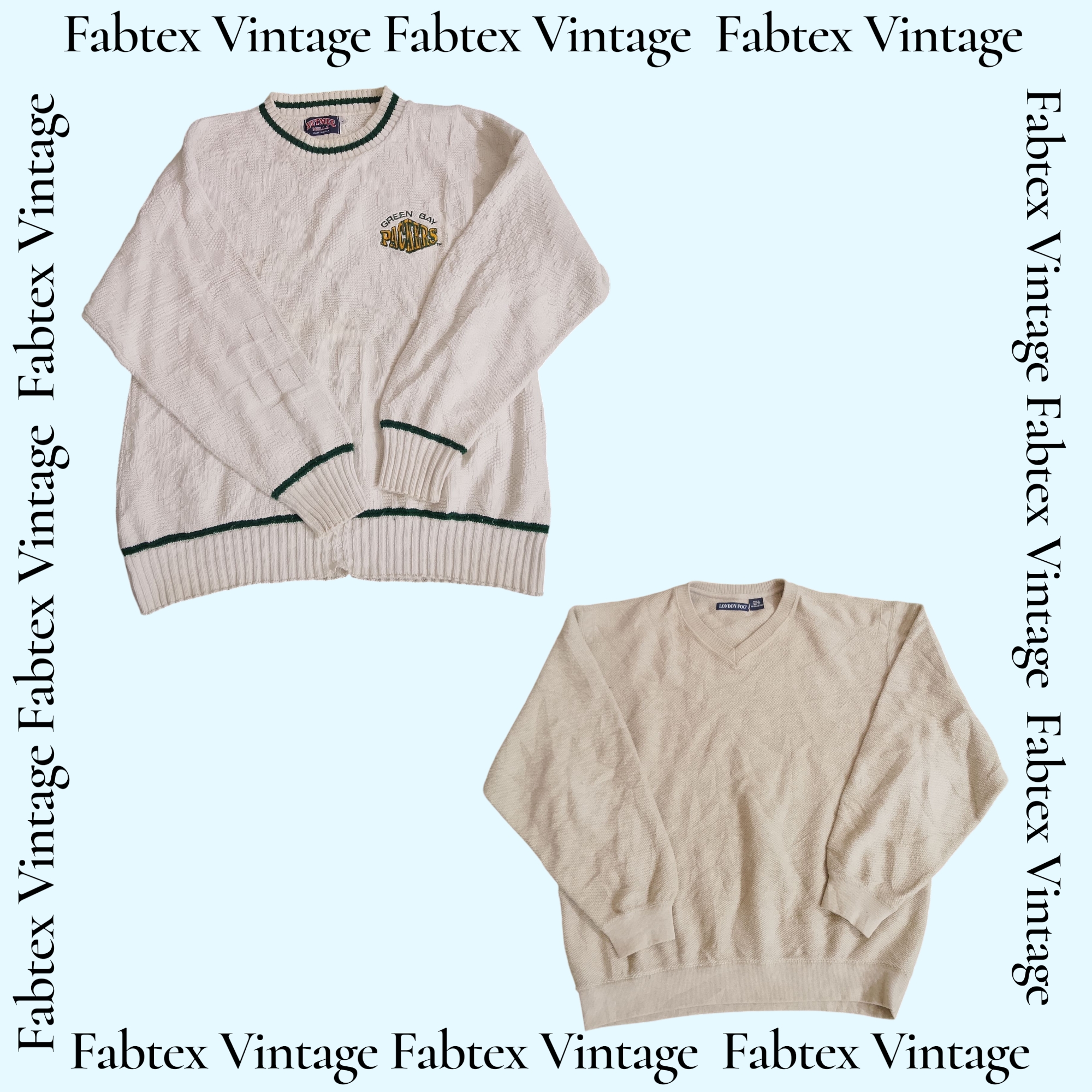 (FV-613) Branded Knitwear - Sweater (LLBEAN, Lee, London Fog, Nutmeg)