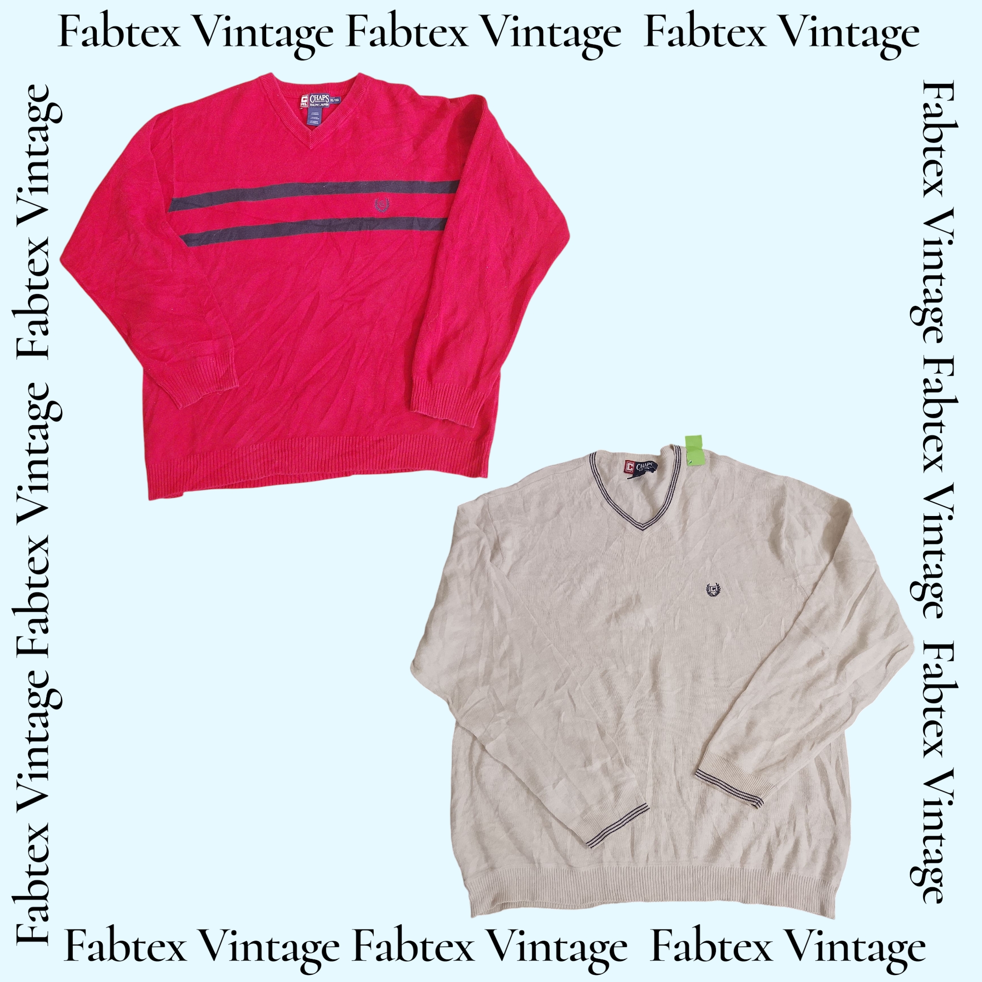 (Fav-612) Chaps Knitwear -Maglione