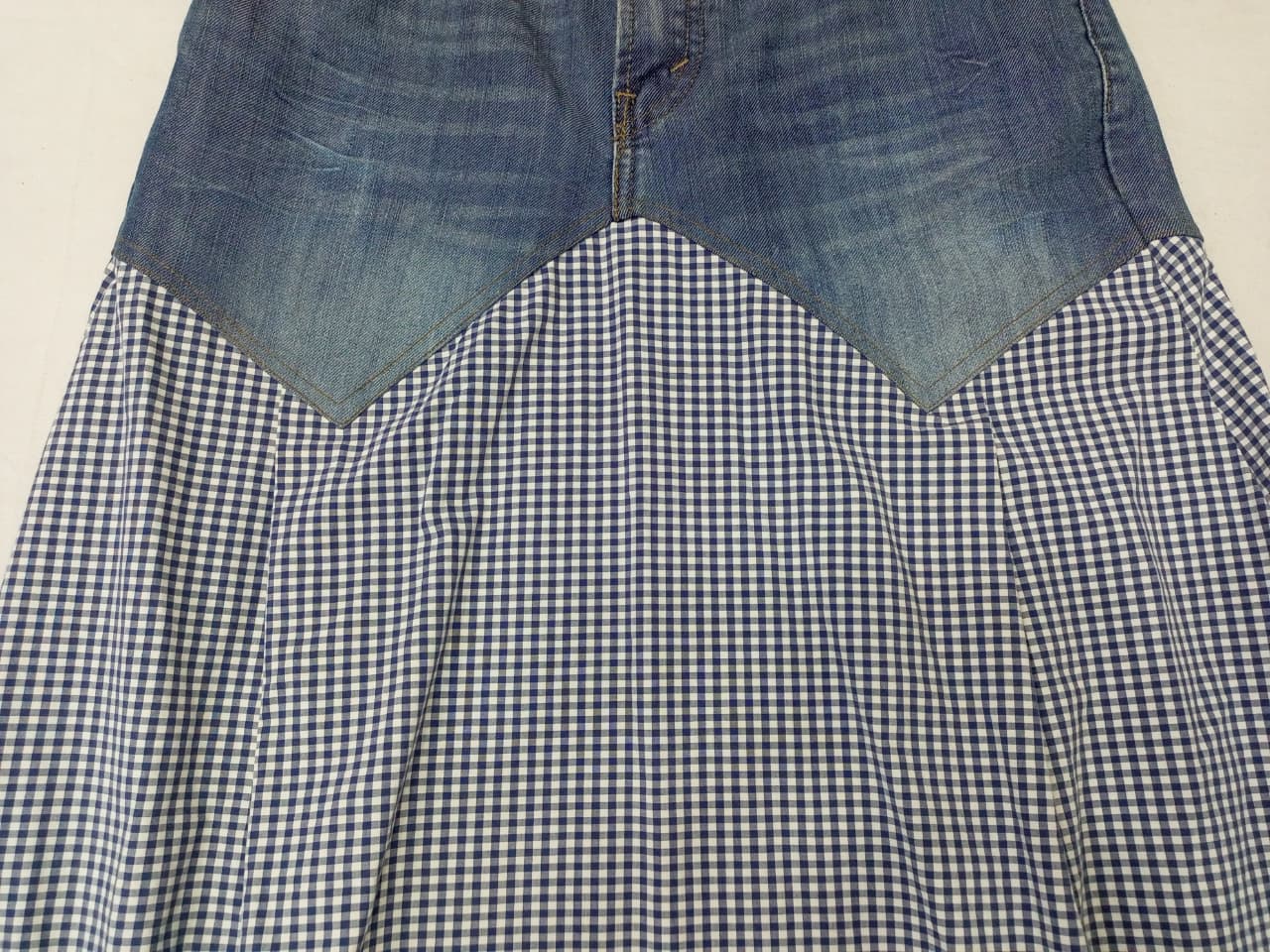 CR938 Upcycled Maxi Skirt