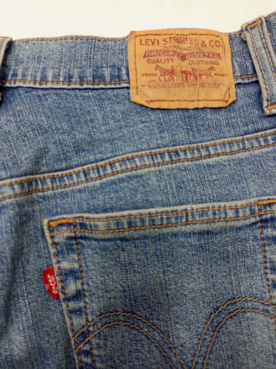 CR940 UPCYCLED Denim Skirt