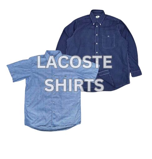 LACOSTE SHIRTS - GRADE AB